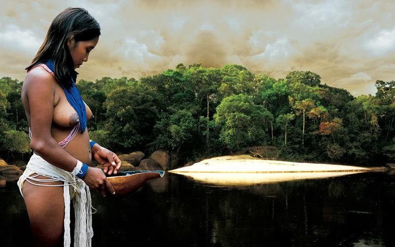 Antonio Briceño, Chejeru Diosa de la fertilidad. Cultura Piaroa, Venezuela Antonio Briceño, Chejeru Diosa de la fertilidad. Cultura Piaroa, Venezuela