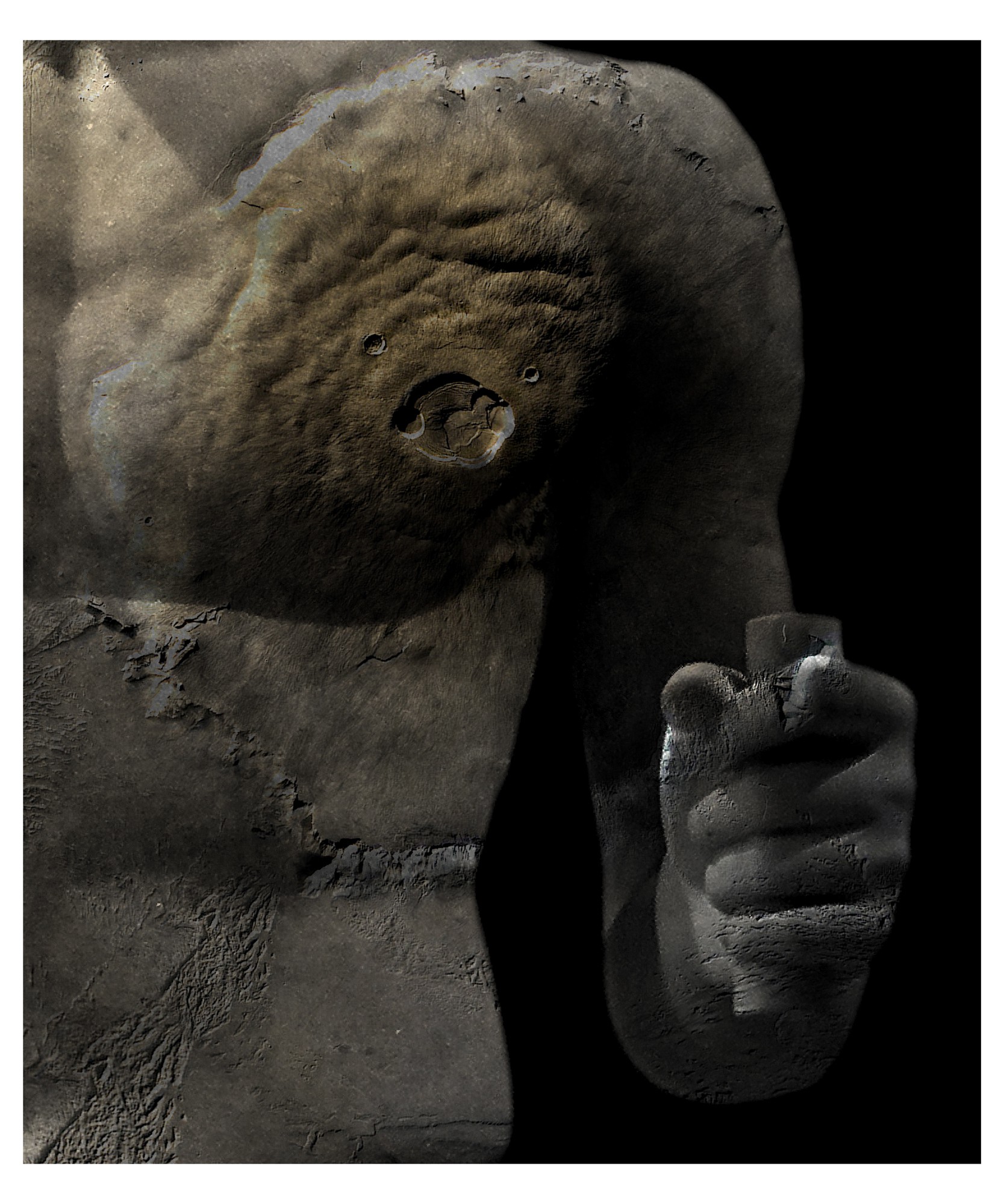Antonio Briceño, Series: The skin of Mars - Skin 6 Antonio Briceño, Series: The skin of Mars - Skin 6