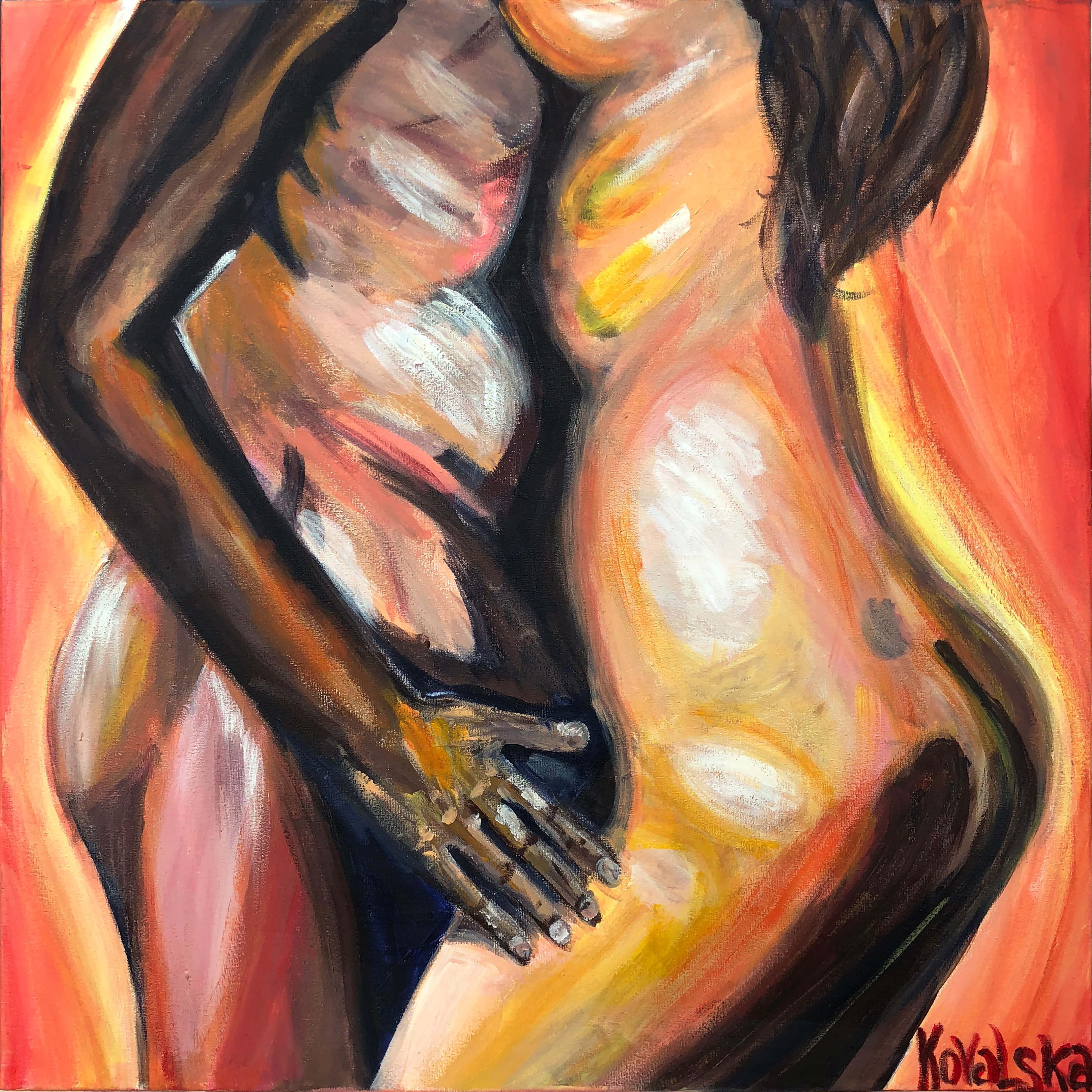 Alona Kovalska, The birth of love and passion Alona Kovalska, The birth of love and passion
