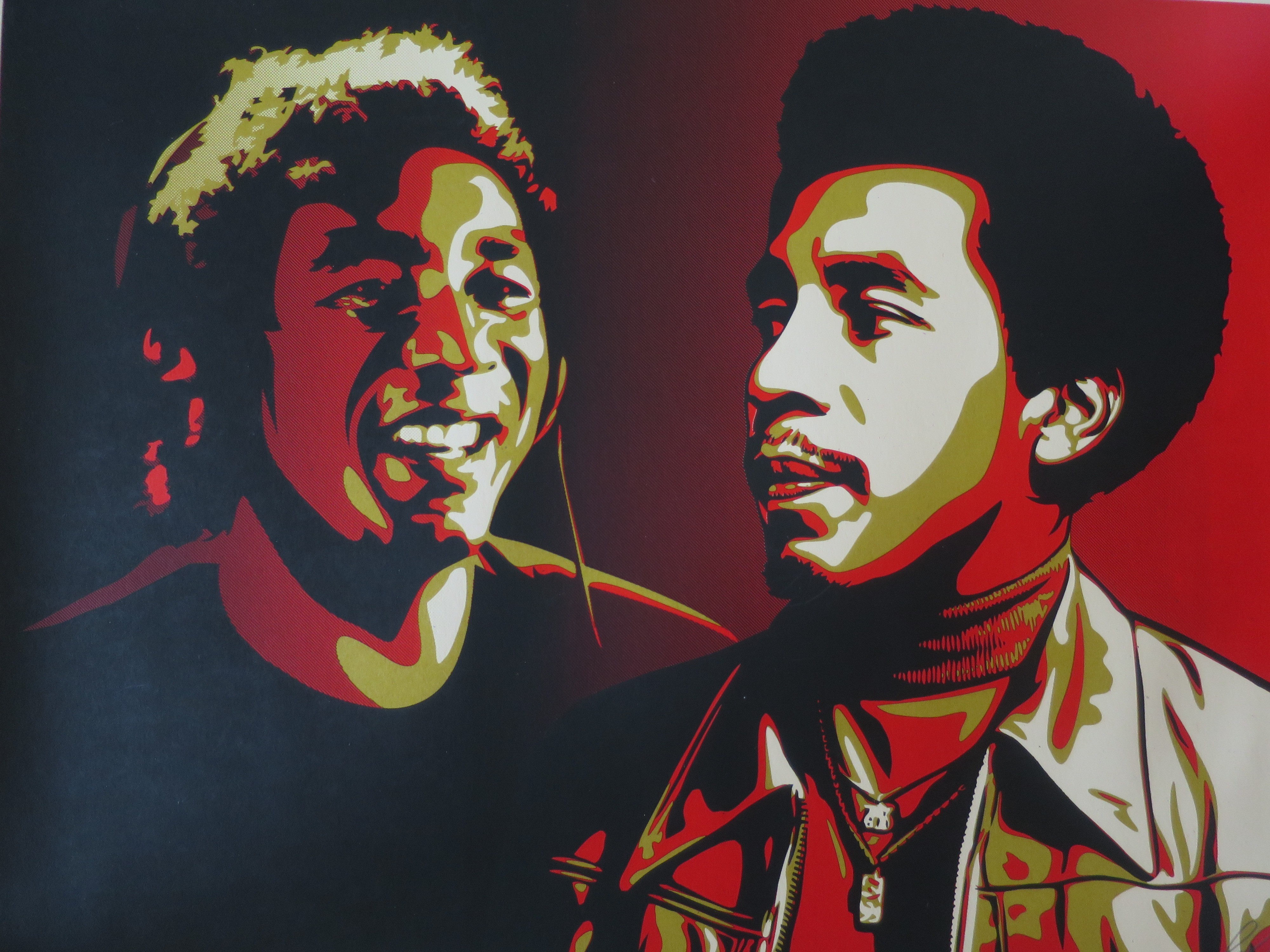 Shepard Fairey (Obey), Smokey Robinson Shepard Fairey (Obey), Smokey Robinson