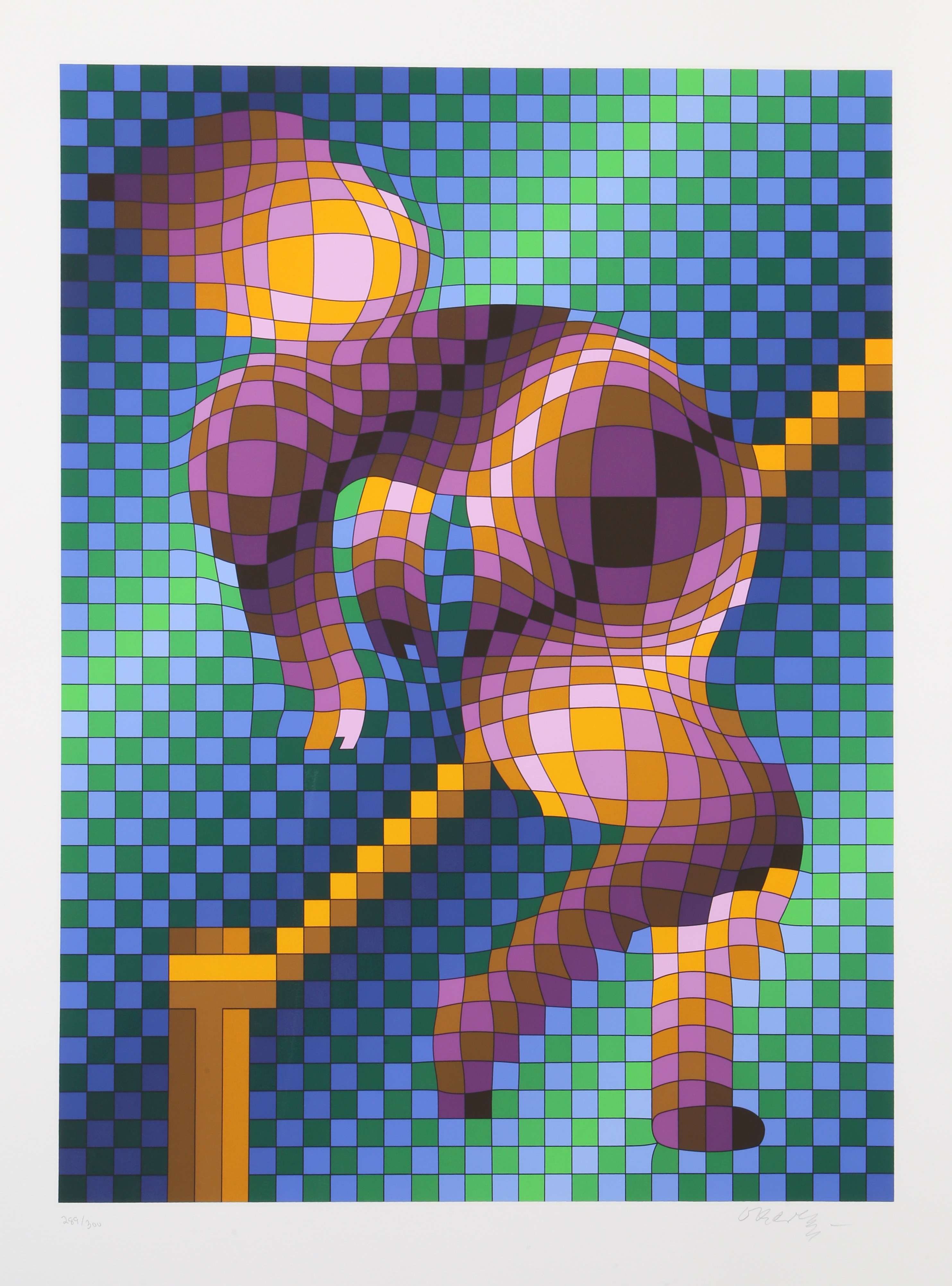 Victor Vasarely, Harlequin Sportif Victor Vasarely, Harlequin Sportif