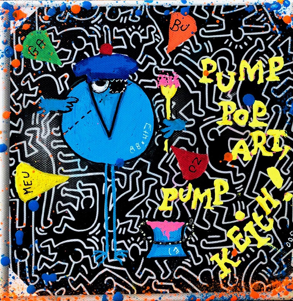 Ethan Bang-Bang, Pump pop art - Pump Keith - 008 Ethan Bang-Bang, Pump pop art - Pump Keith - 008