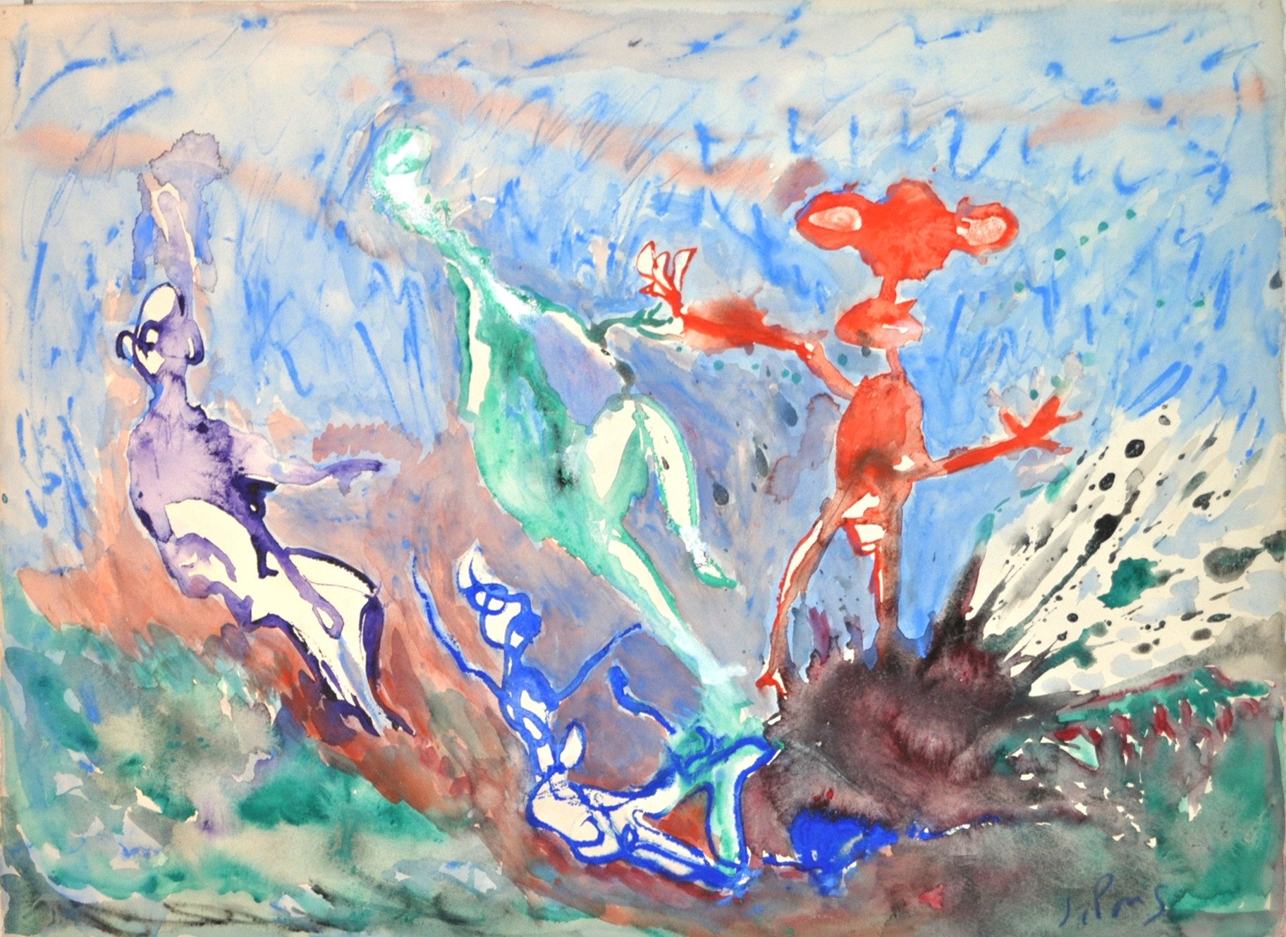 Jean Pons, Sans titre - N°V Jean Pons, Sans titre - N°V