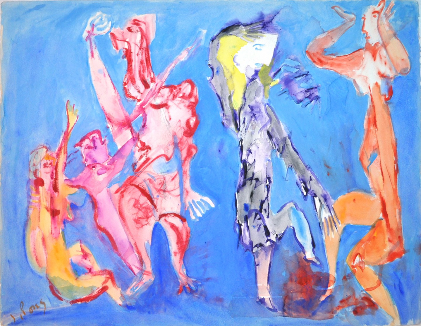 Jean Pons, Sans titre - N°XVII Jean Pons, Sans titre - N°XVII