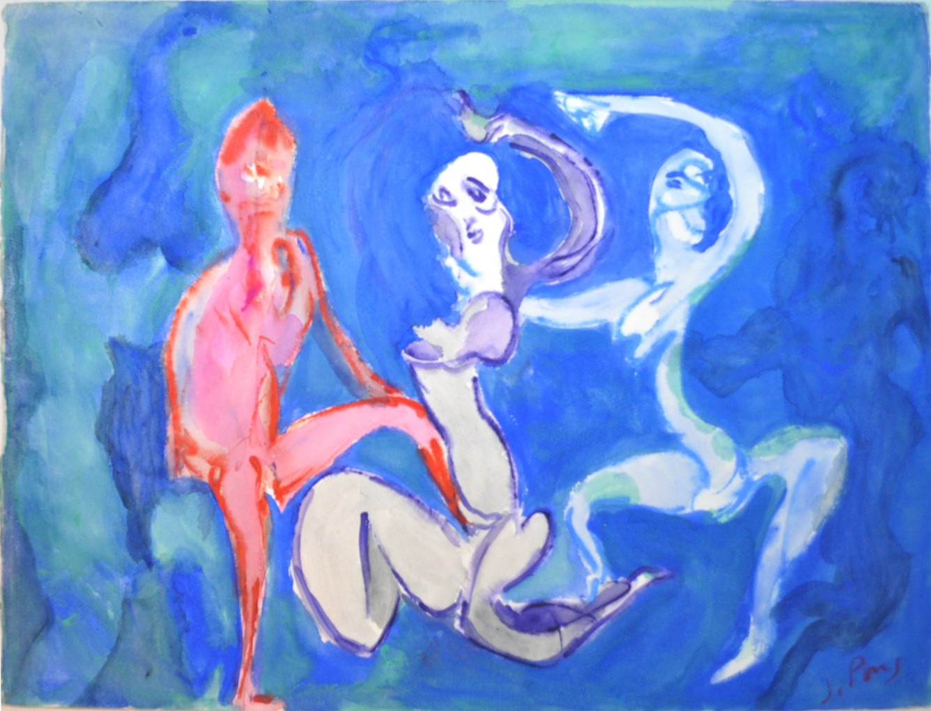 Jean Pons, Sans titre - N°XVIII Jean Pons, Sans titre - N°XVIII