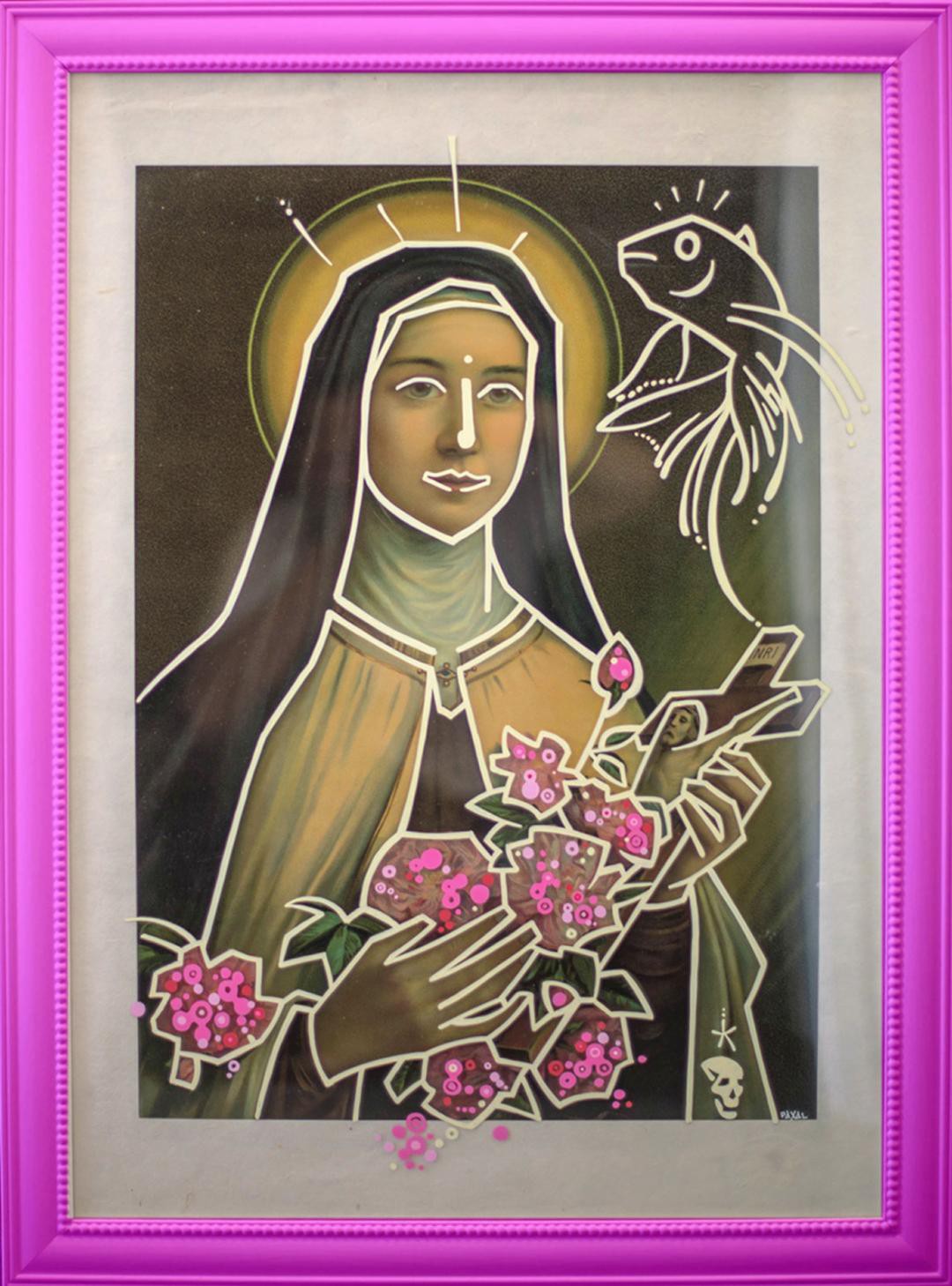 Paxal, Fleurs et couronne Paxal, Fleurs et couronne