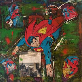 Painting, Superman, Angelo Garbo