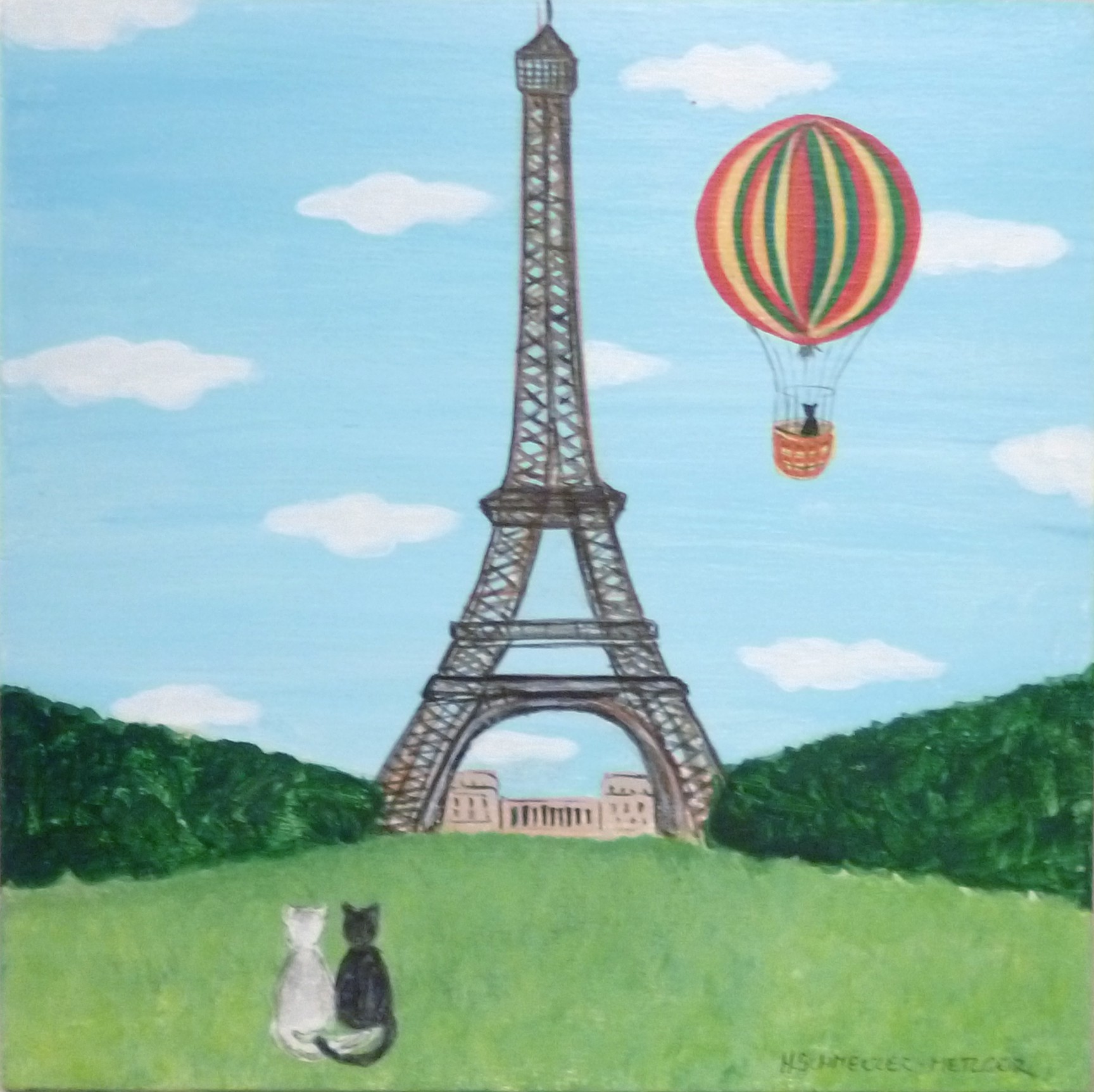 Heidi Schmelzer, Tour Eiffel Heidi Schmelzer, Tour Eiffel