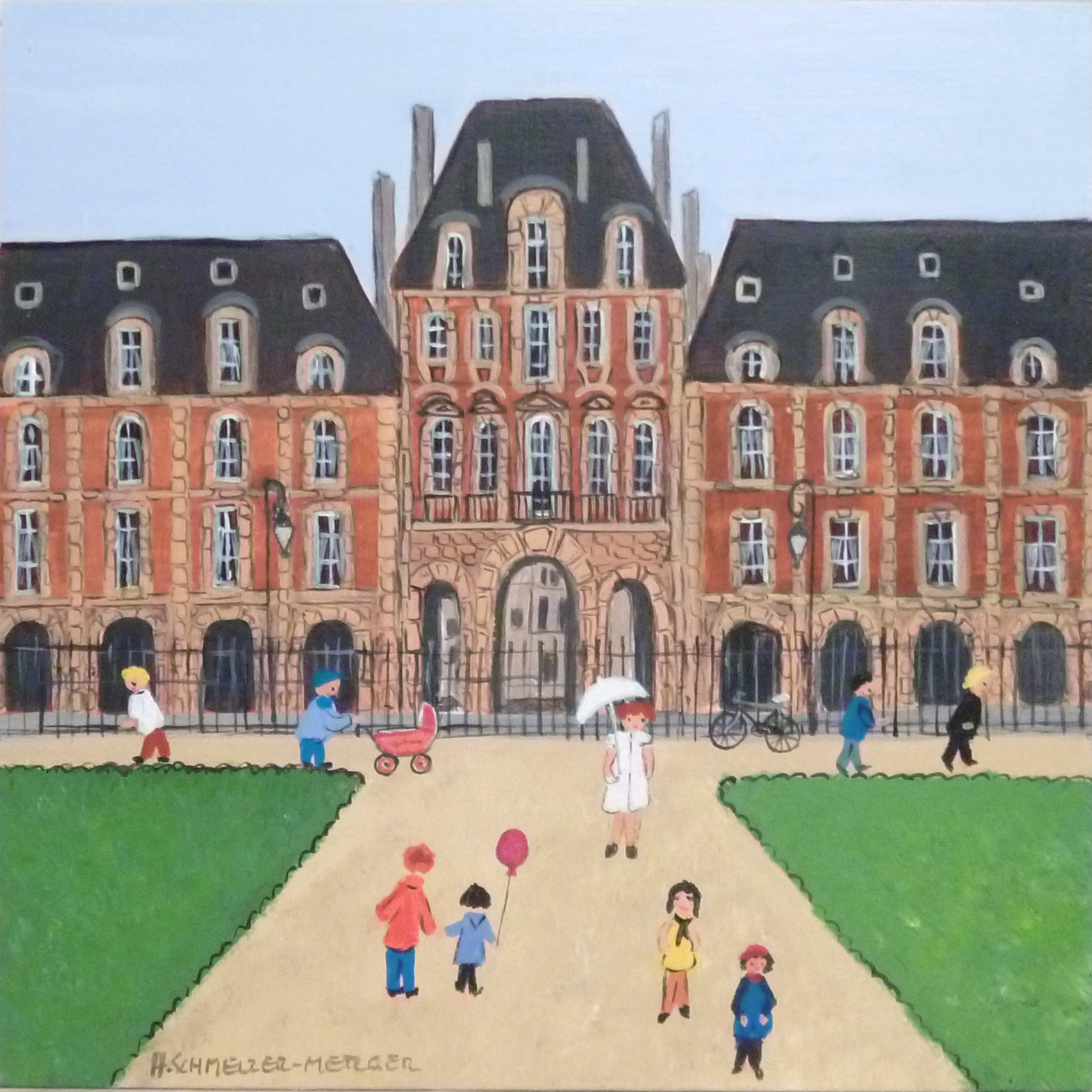 Heidi Schmelzer, Place des Vosges Heidi Schmelzer, Place des Vosges