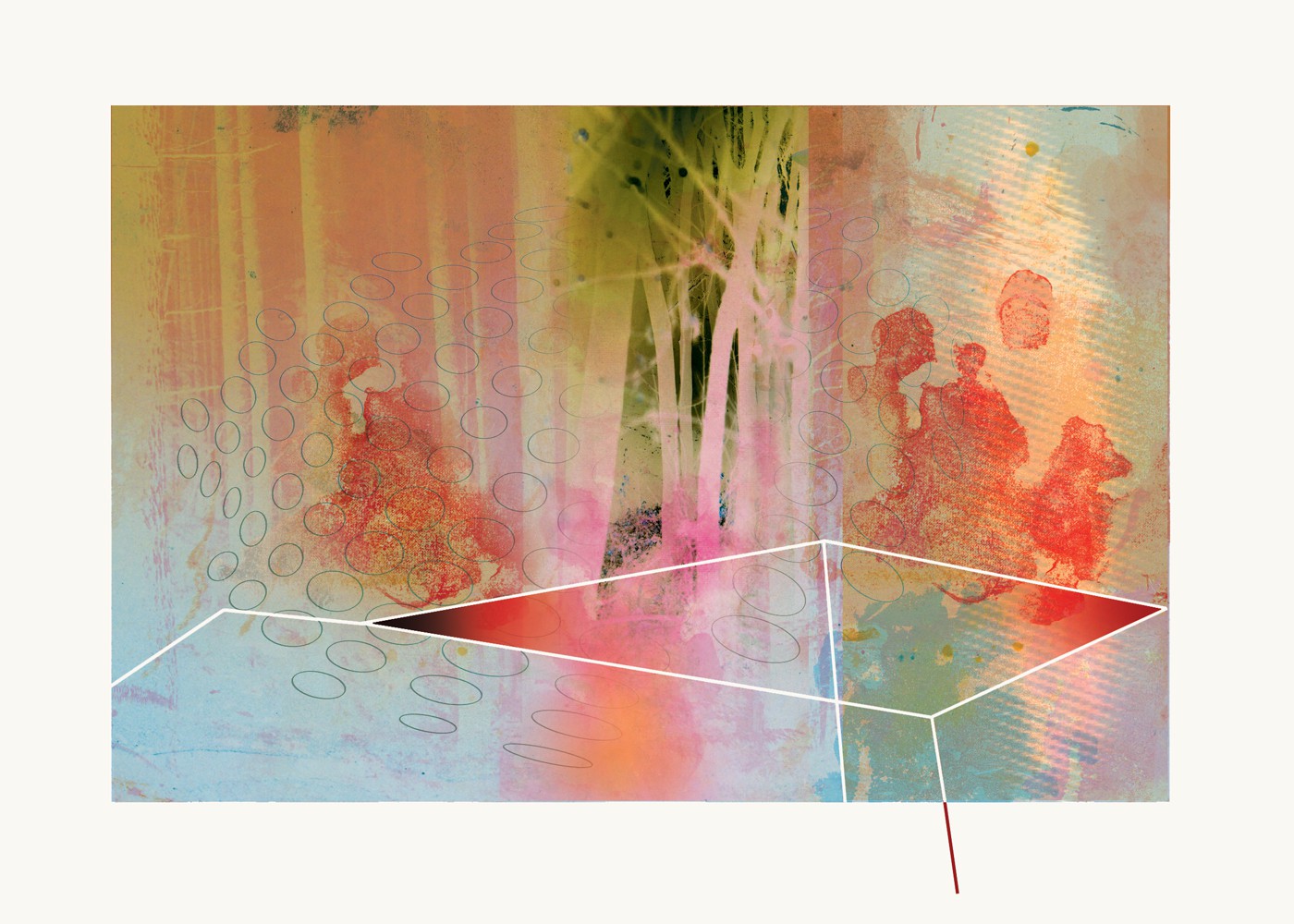 Francisco Nicolás, One table at the forest Francisco Nicolás, One table at the forest