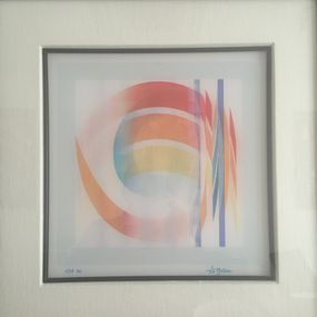Yaacov Agam, Agamograph Curv 2 Yaacov Agam, Agamograph Curv 2