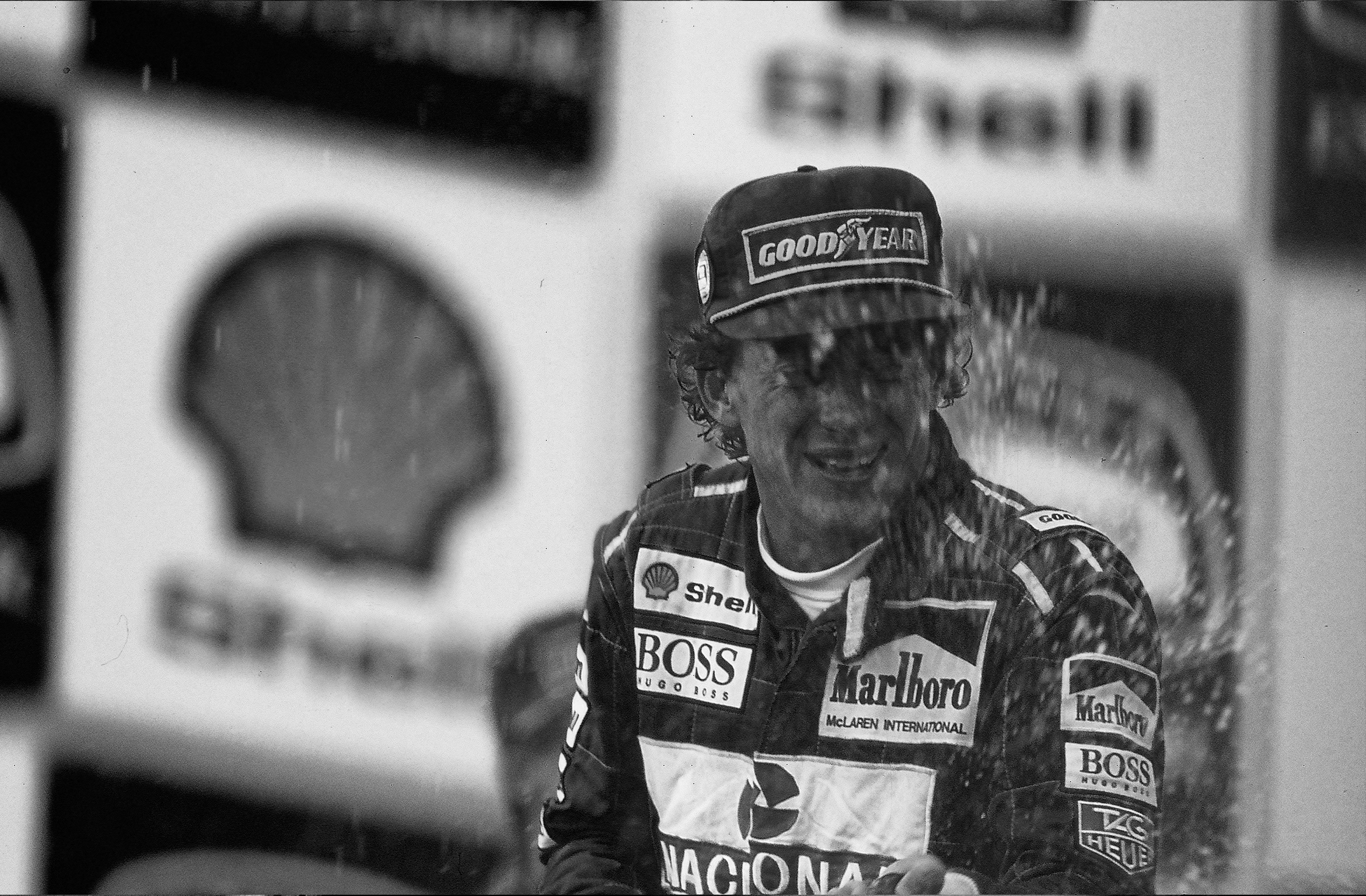 Dominique Leroy, Ayrton Senna. Brésil. Sao Paulo 1992 Dominique Leroy, Ayrton Senna. Brésil. Sao Paulo 1992