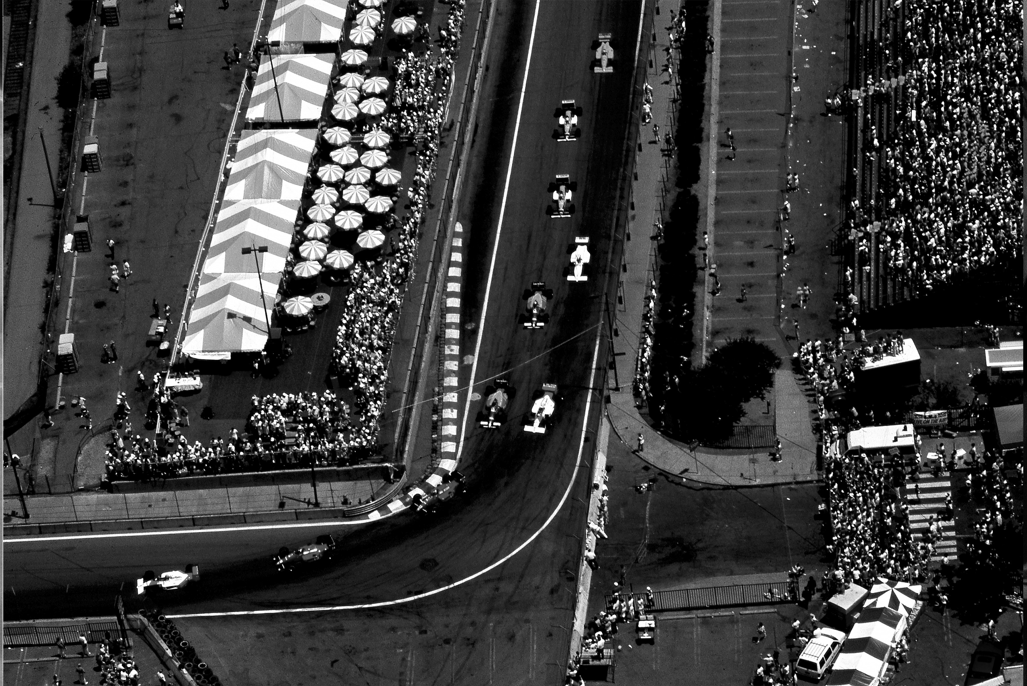 Dominique Leroy, Départ Formule 1. GP de Phoenix. Arizona. U.S.A Dominique Leroy, Départ Formule 1. GP de Phoenix. Arizona. U.S.A