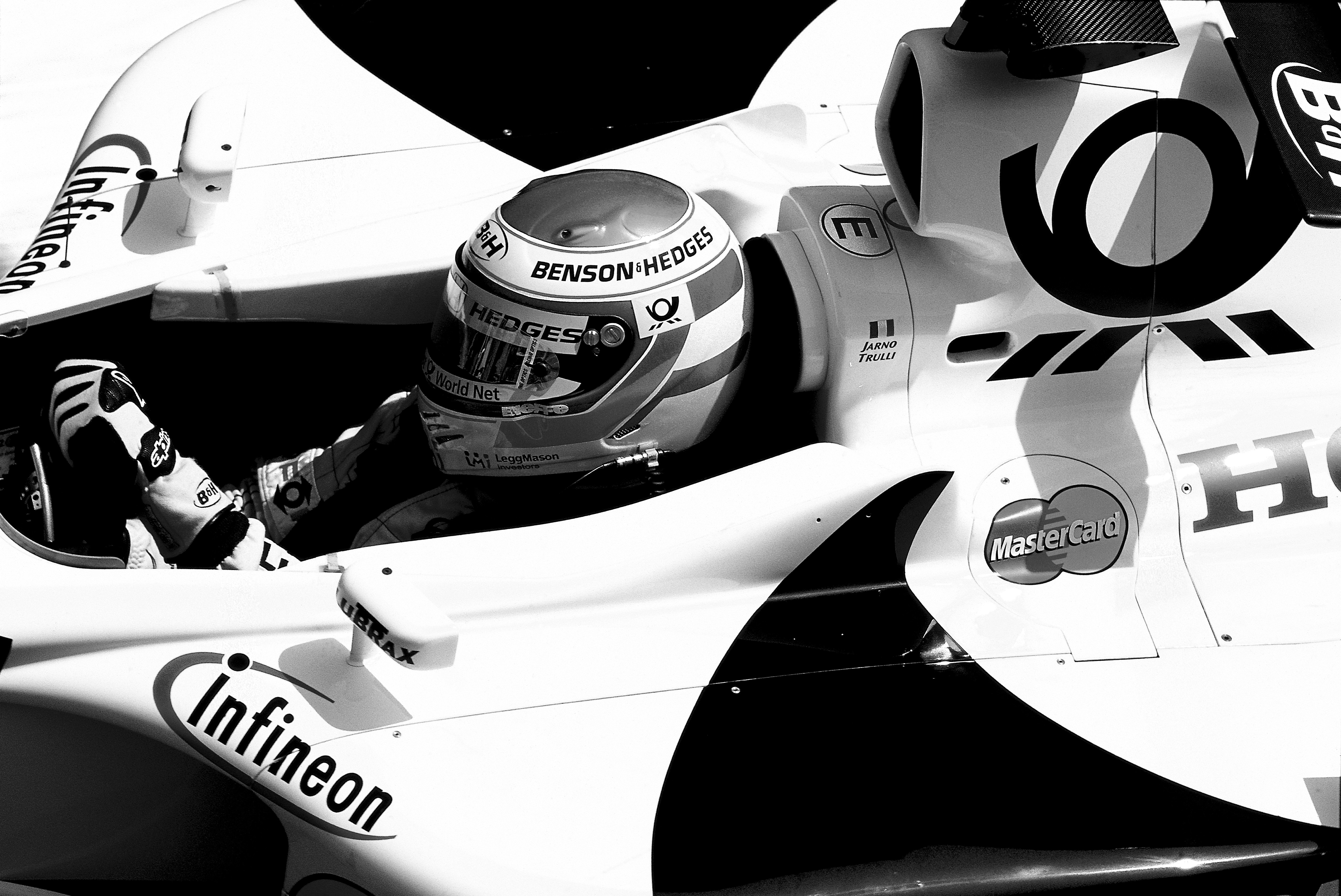 Dominique Leroy, Jarno Trulli. Jordan. Monaco Dominique Leroy, Jarno Trulli. Jordan. Monaco