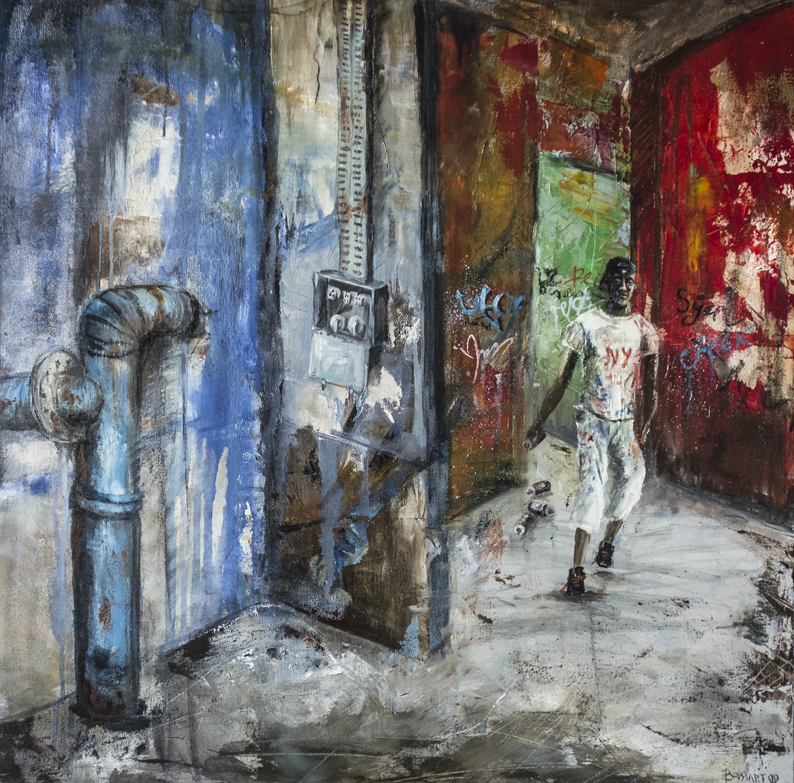 Jean-Pierre Brissart, Le tagueur Jean-Pierre Brissart, Le tagueur