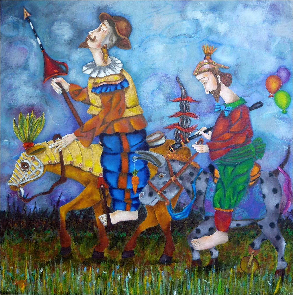 Willy Charps, Don Quichotte et Sancho Willy Charps, Don Quichotte et Sancho