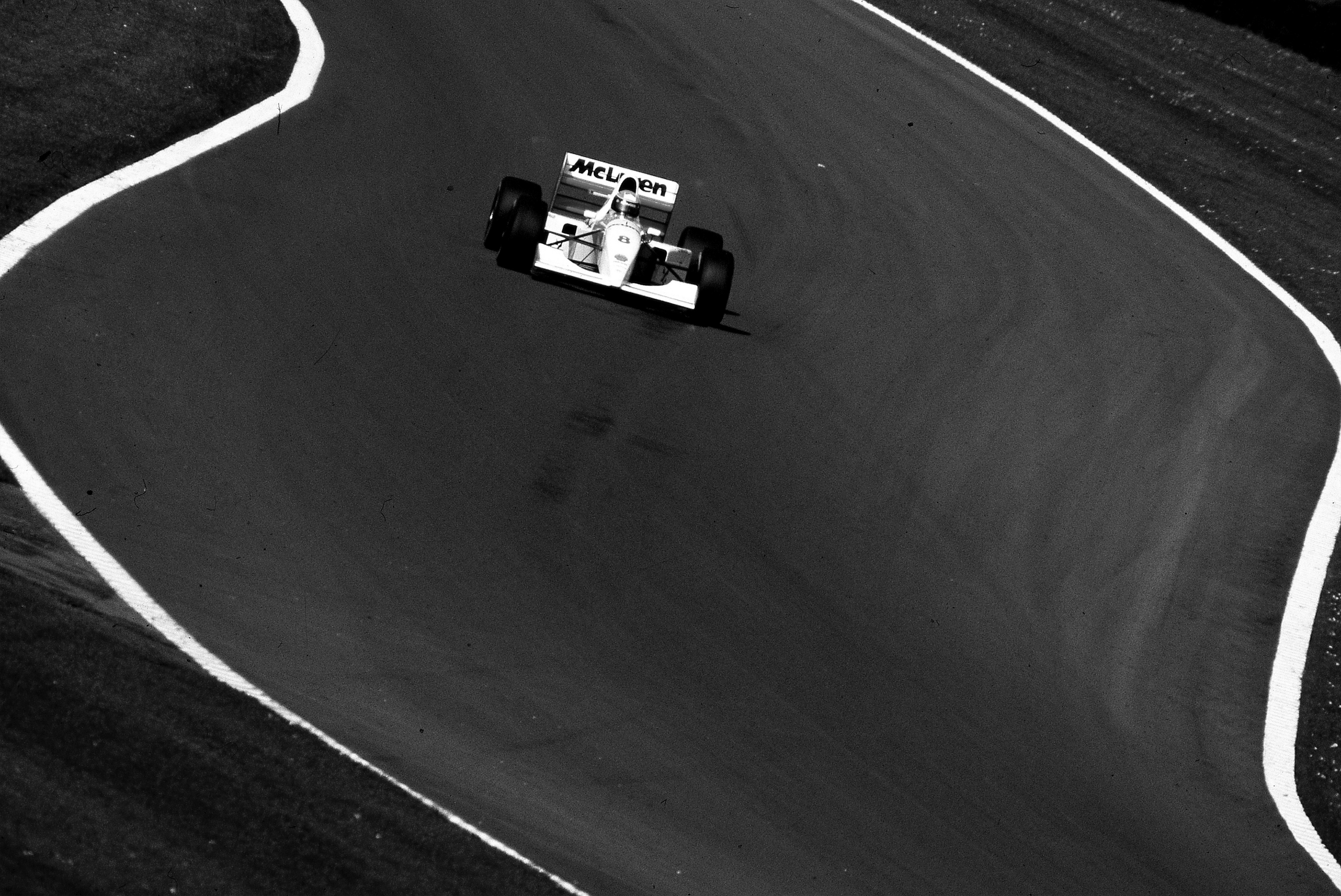 Dominique Leroy, Ayrton Senna. Donington. Angleterre Dominique Leroy, Ayrton Senna. Donington. Angleterre
