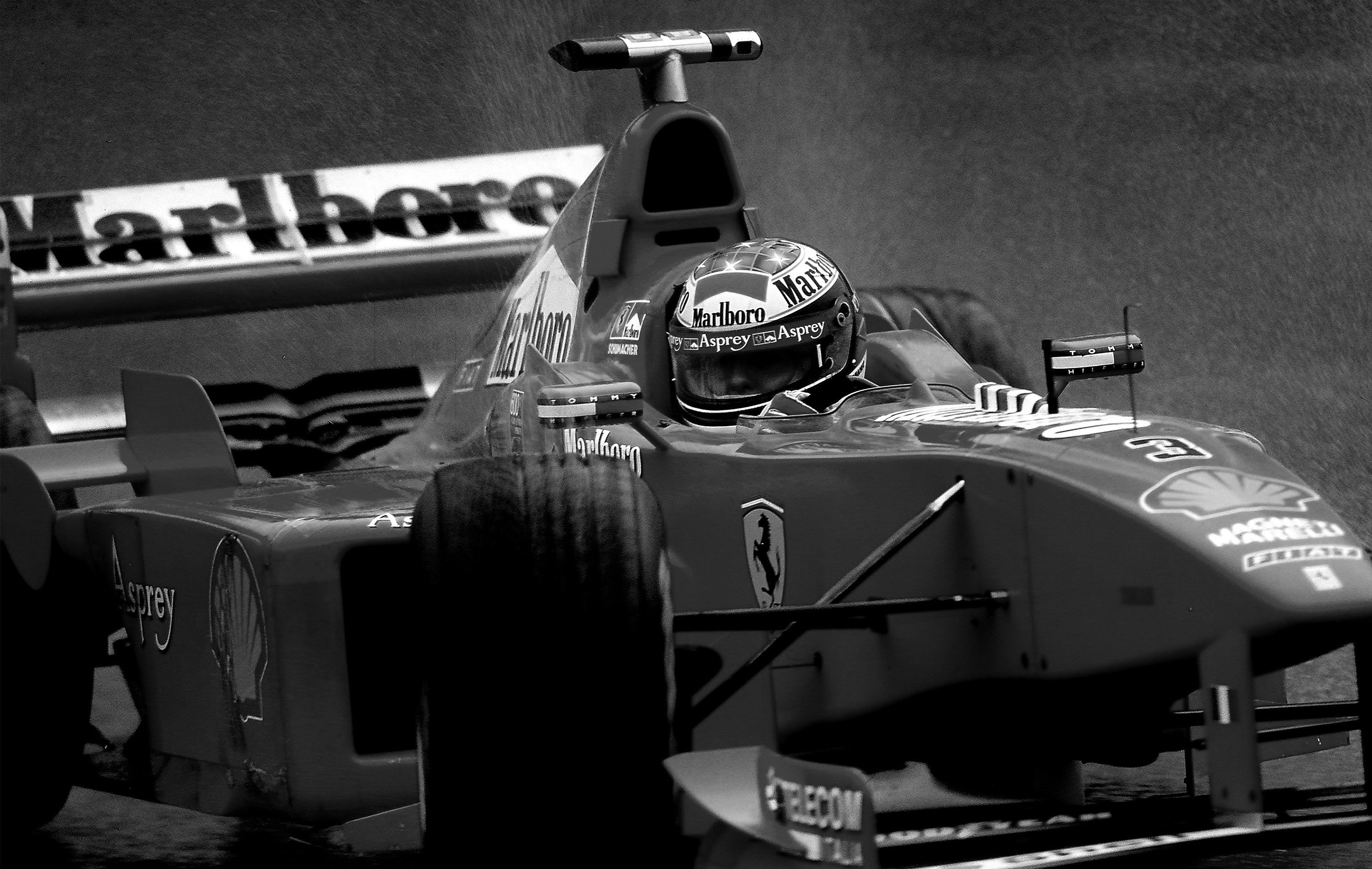 Dominique Leroy, Michael Schumacher. Spa Francorchamps. Belgique Dominique Leroy, Michael Schumacher. Spa Francorchamps. Belgique