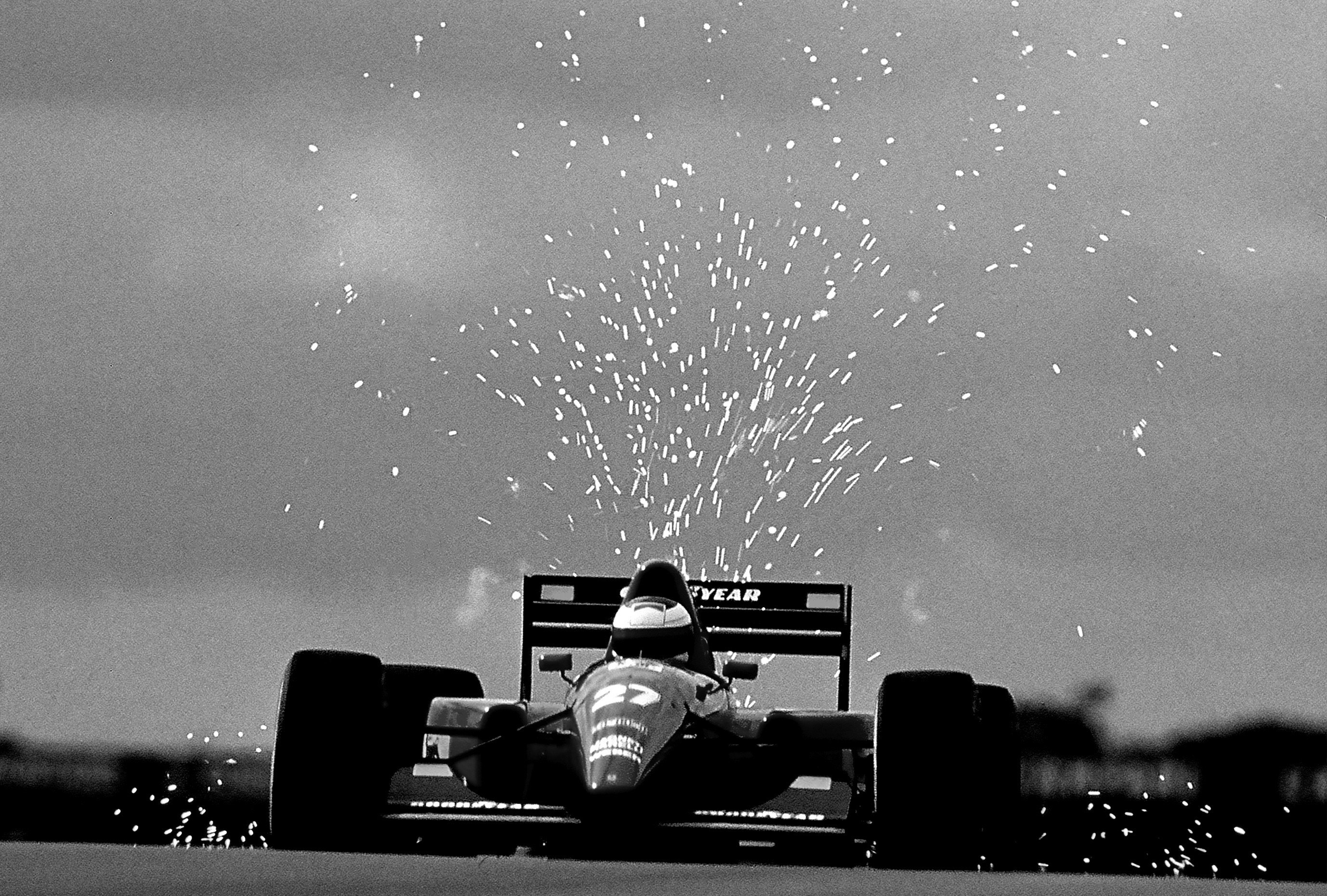 Dominique Leroy, Jean Alesi. Ferrari. Silverstone. F1 Dominique Leroy, Jean Alesi. Ferrari. Silverstone. F1