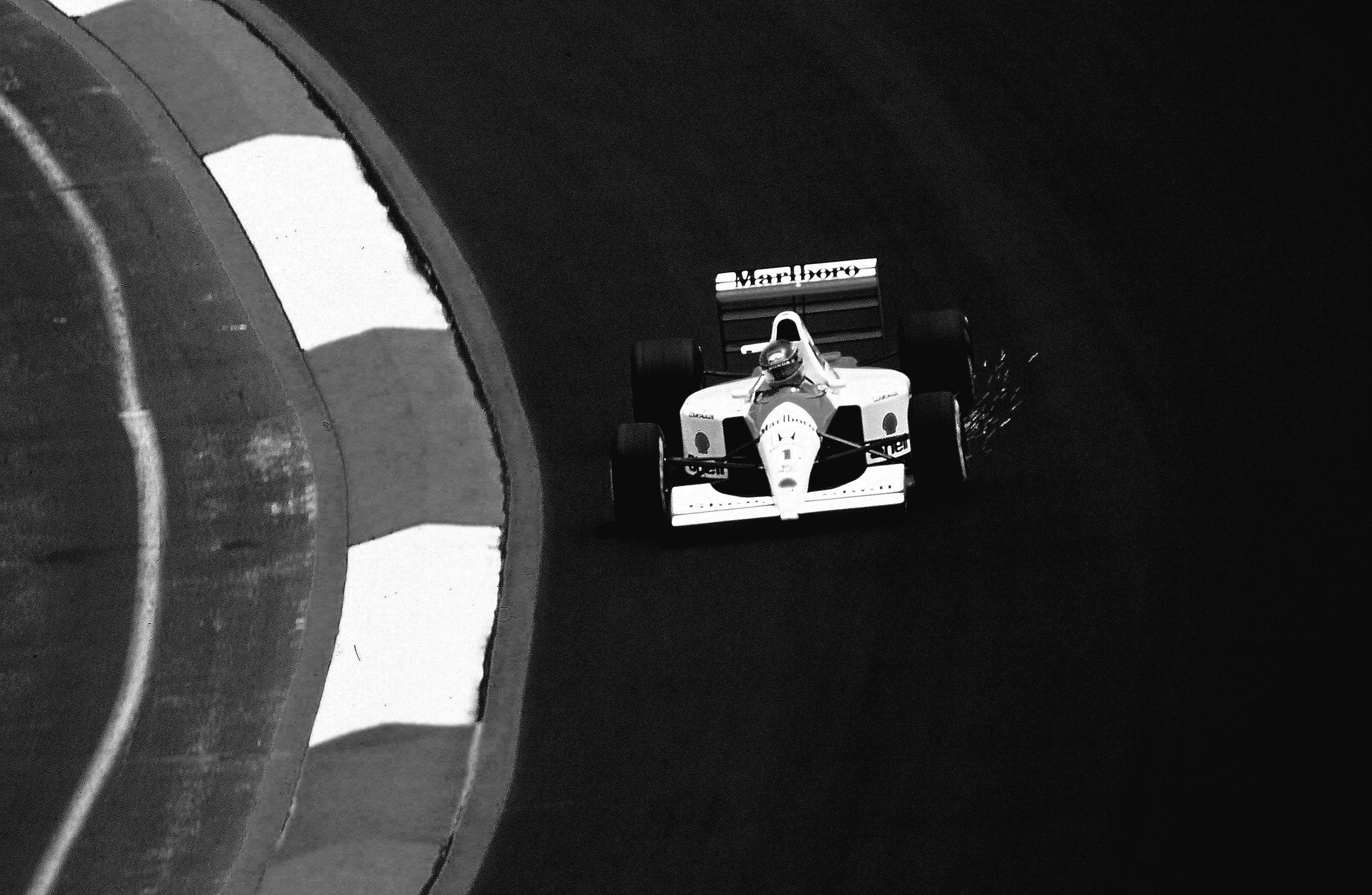 Dominique Leroy, Ayrton Senna. Mexique. F1 Dominique Leroy, Ayrton Senna. Mexique. F1
