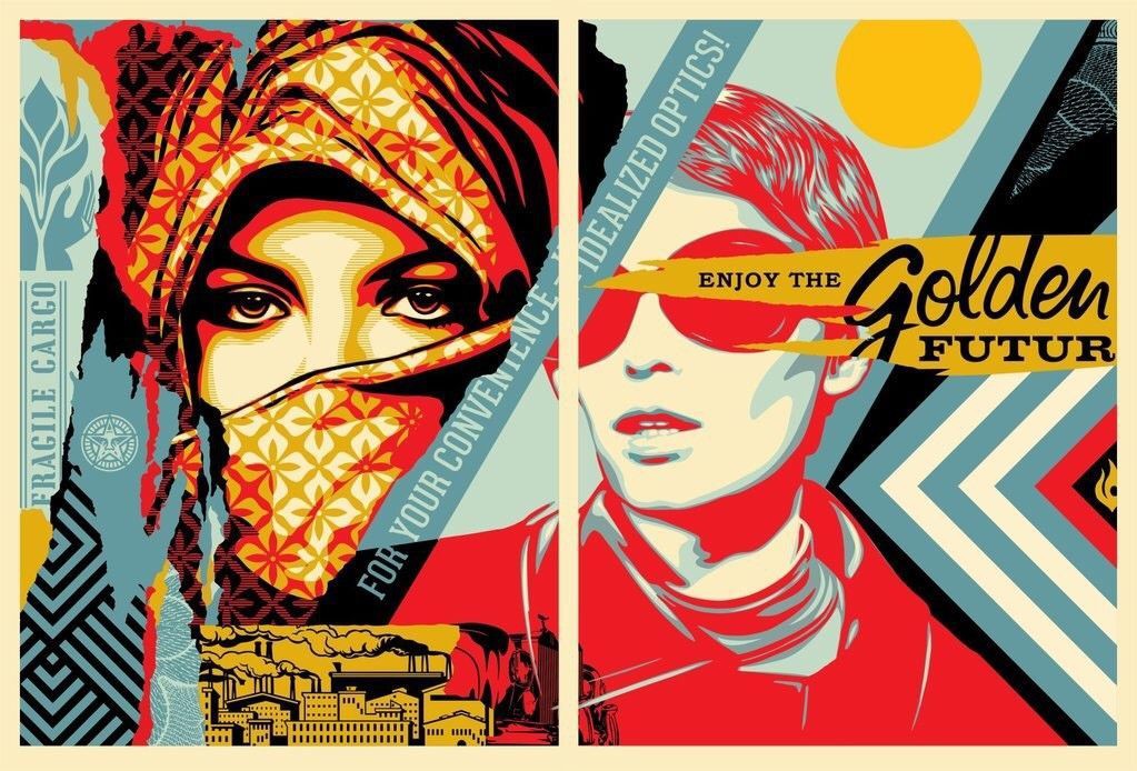 Shepard Fairey (Obey), Golden Futur Shepard Fairey (Obey), Golden Futur