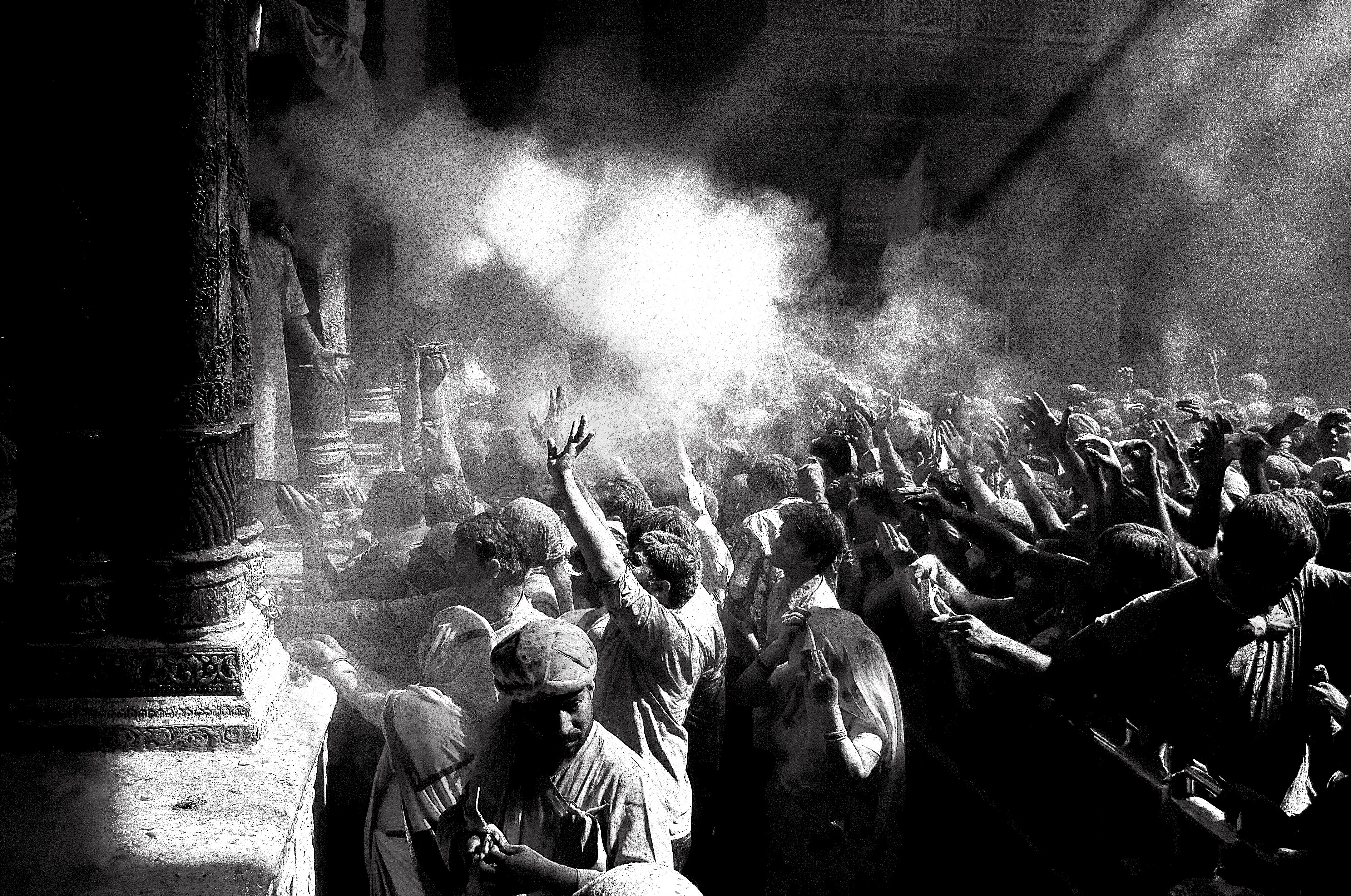 Dominique Leroy, Fête du Holi. Inde du Nord Dominique Leroy, Fête du Holi. Inde du Nord