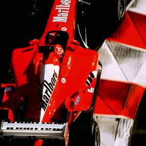 Fotografien, Michael Schumacher. Le baron rouge. F1, Dominique Leroy