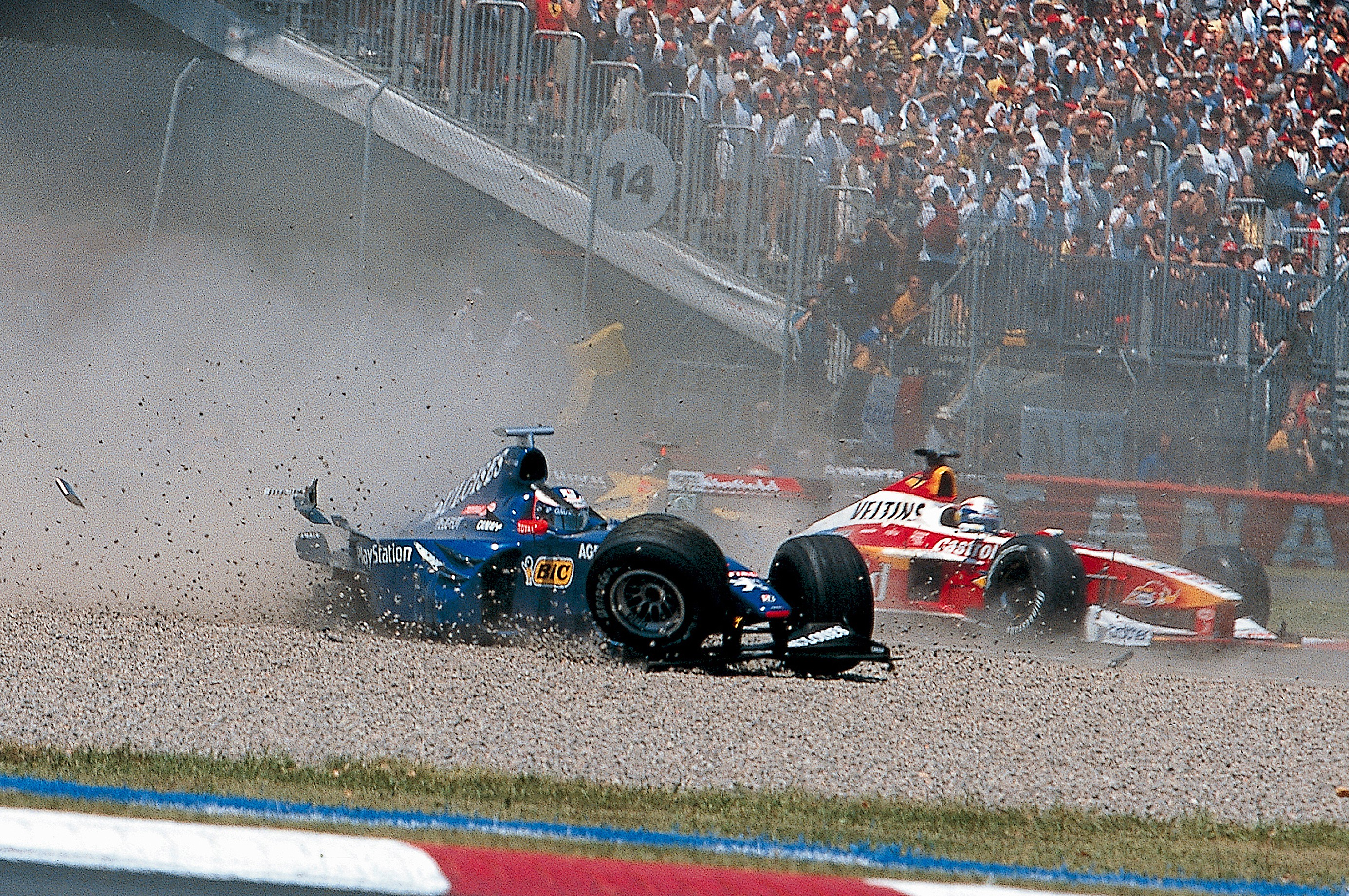 Dominique Leroy, Crash Canada. Trulli et Zanardi Dominique Leroy, Crash Canada. Trulli et Zanardi