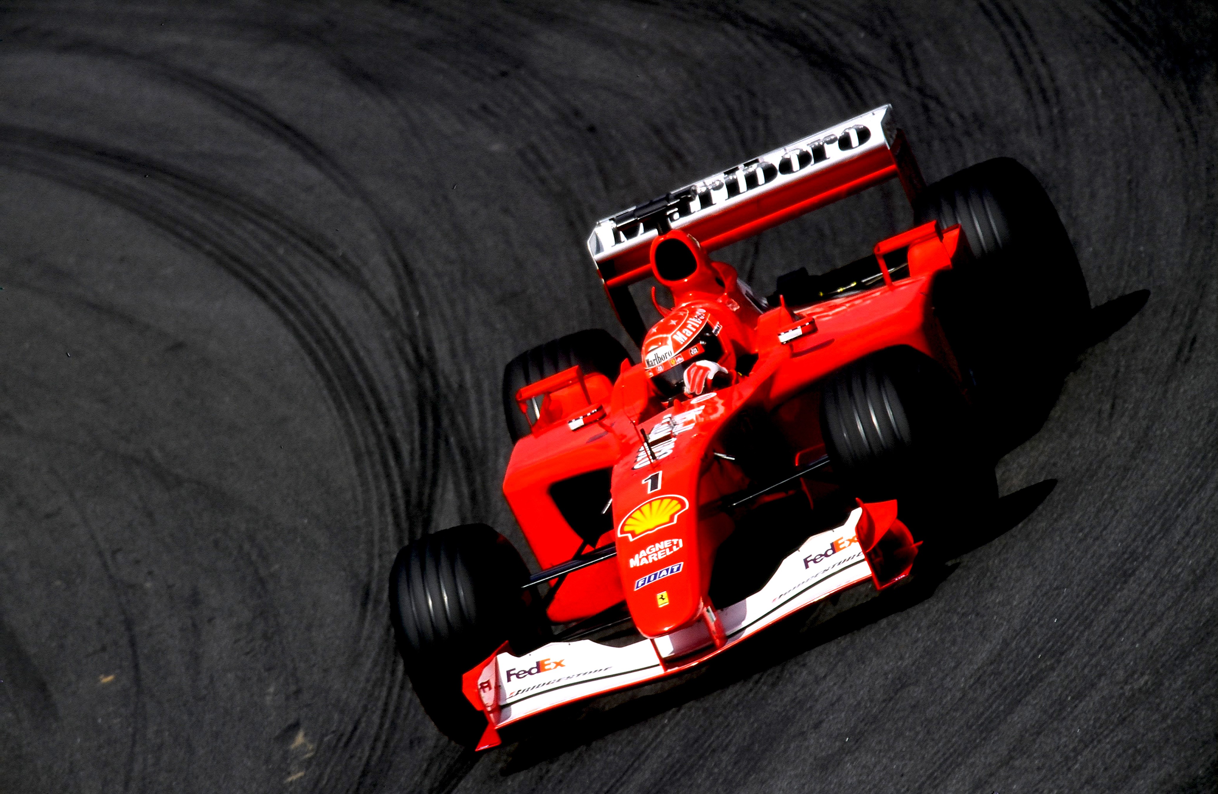 Dominique Leroy, Michael Schumacher. Ferrari. Sao Paulo. Brèsil. F1 Dominique Leroy, Michael Schumacher. Ferrari. Sao Paulo. Brèsil. F1