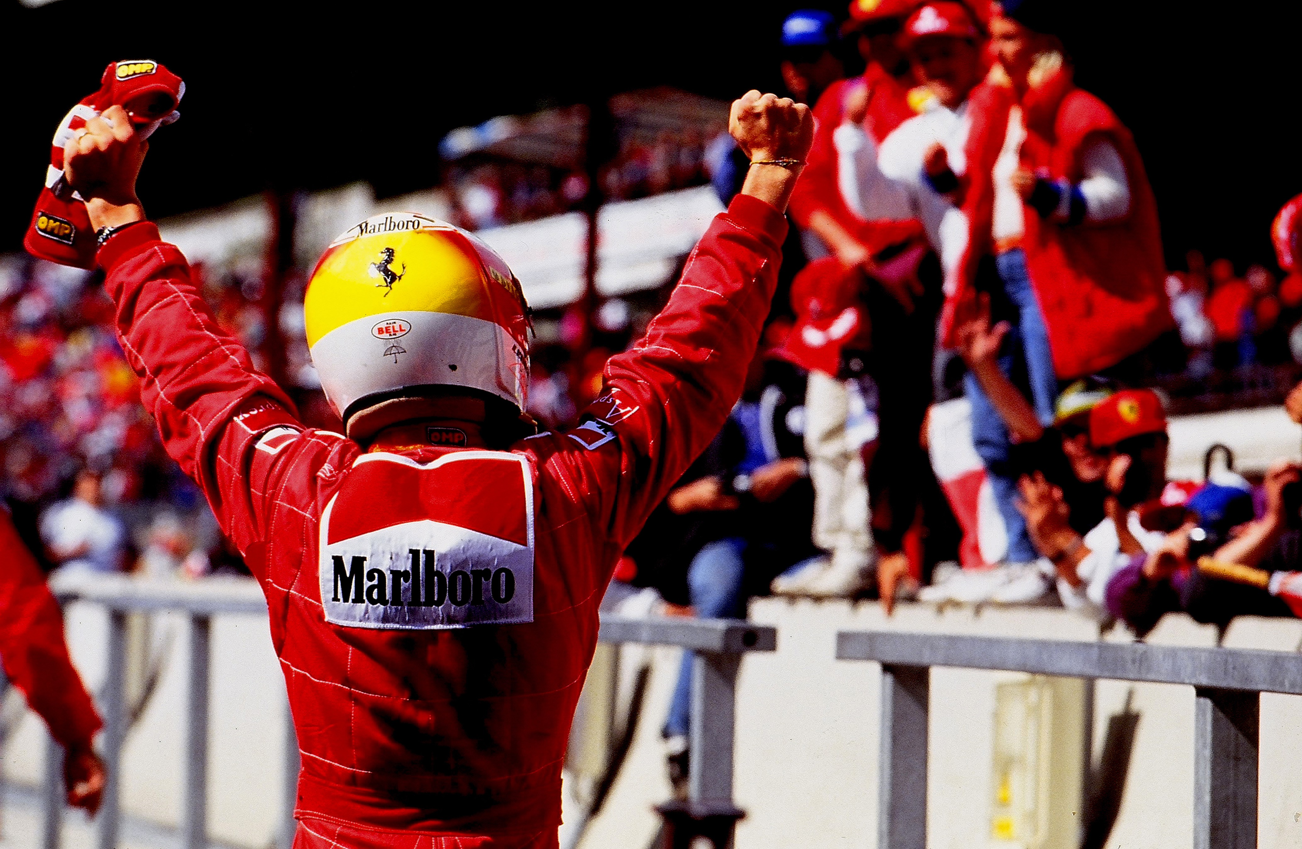Dominique Leroy, Michael Schumacher. Ferrari. Vainqueur. Spa Francorchamps. Belgique. F1 Dominique Leroy, Michael Schumacher. Ferrari. Vainqueur. Spa Francorchamps. Belgique. F1