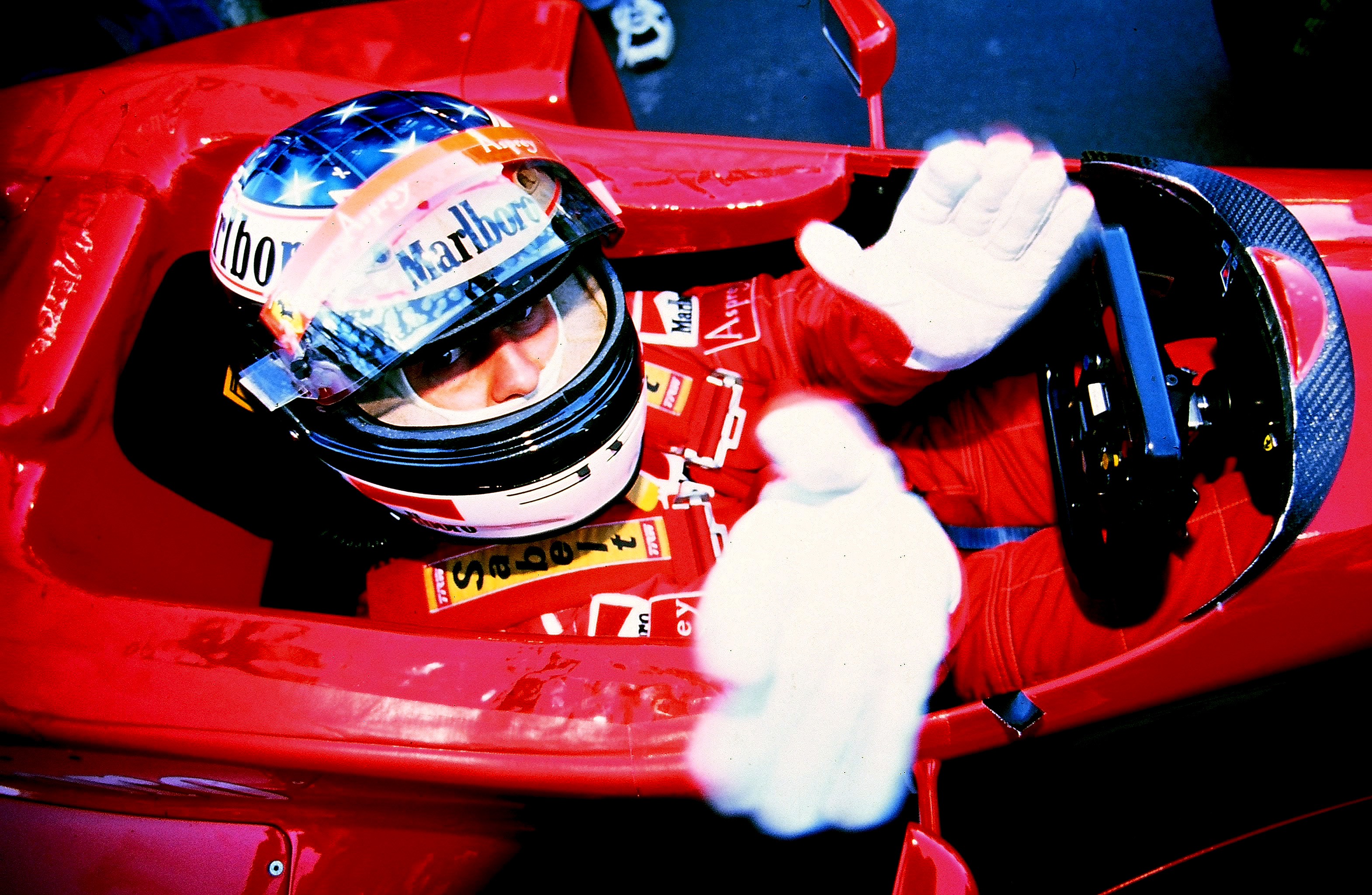 Dominique Leroy, Michael Schumacher. Ferrari. Argentine Dominique Leroy, Michael Schumacher. Ferrari. Argentine