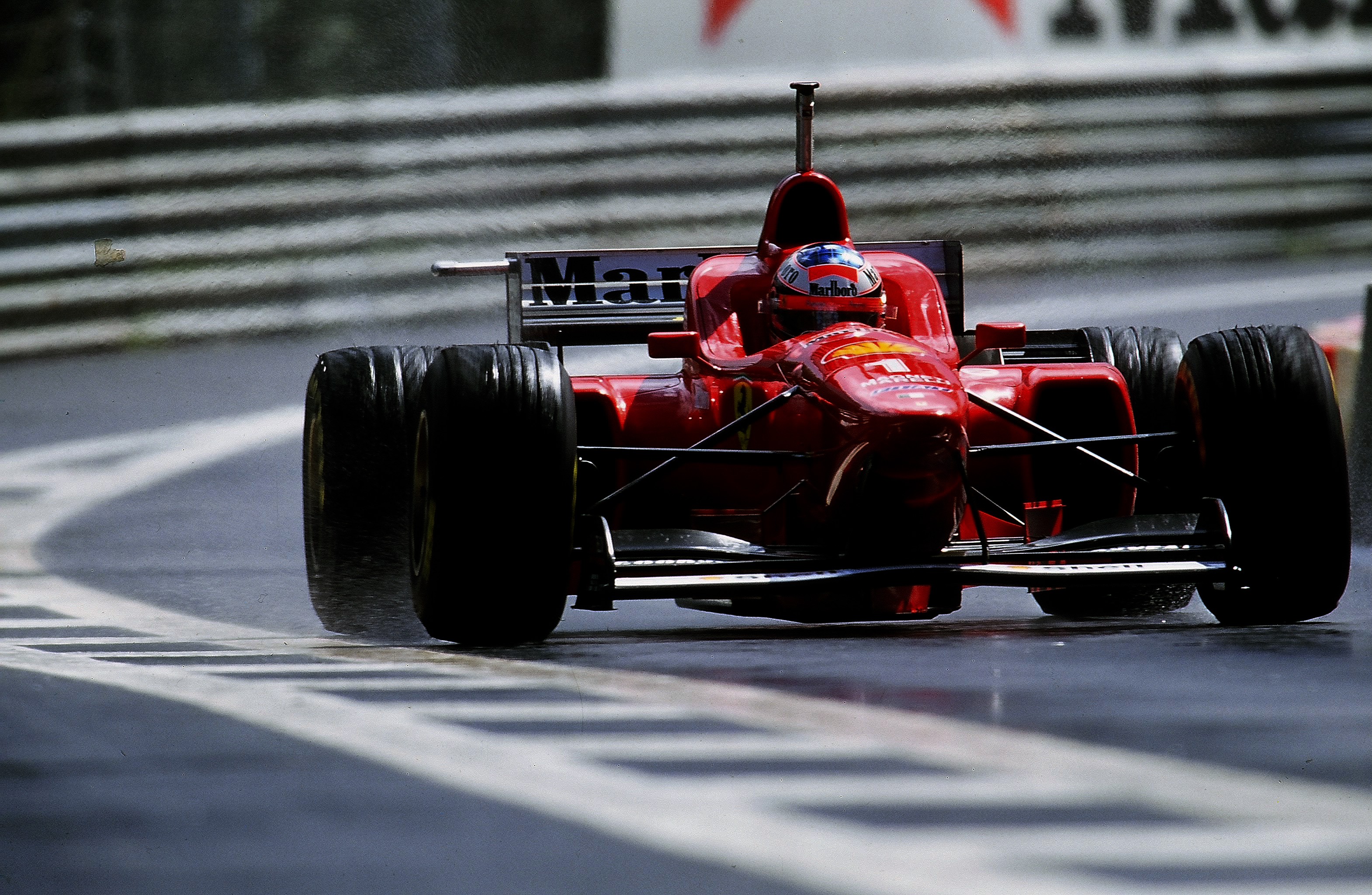 Dominique Leroy, Michael Schumacher. Ferrari. Spa Francorchamps. Belgique. F1 Dominique Leroy, Michael Schumacher. Ferrari. Spa Francorchamps. Belgique. F1
