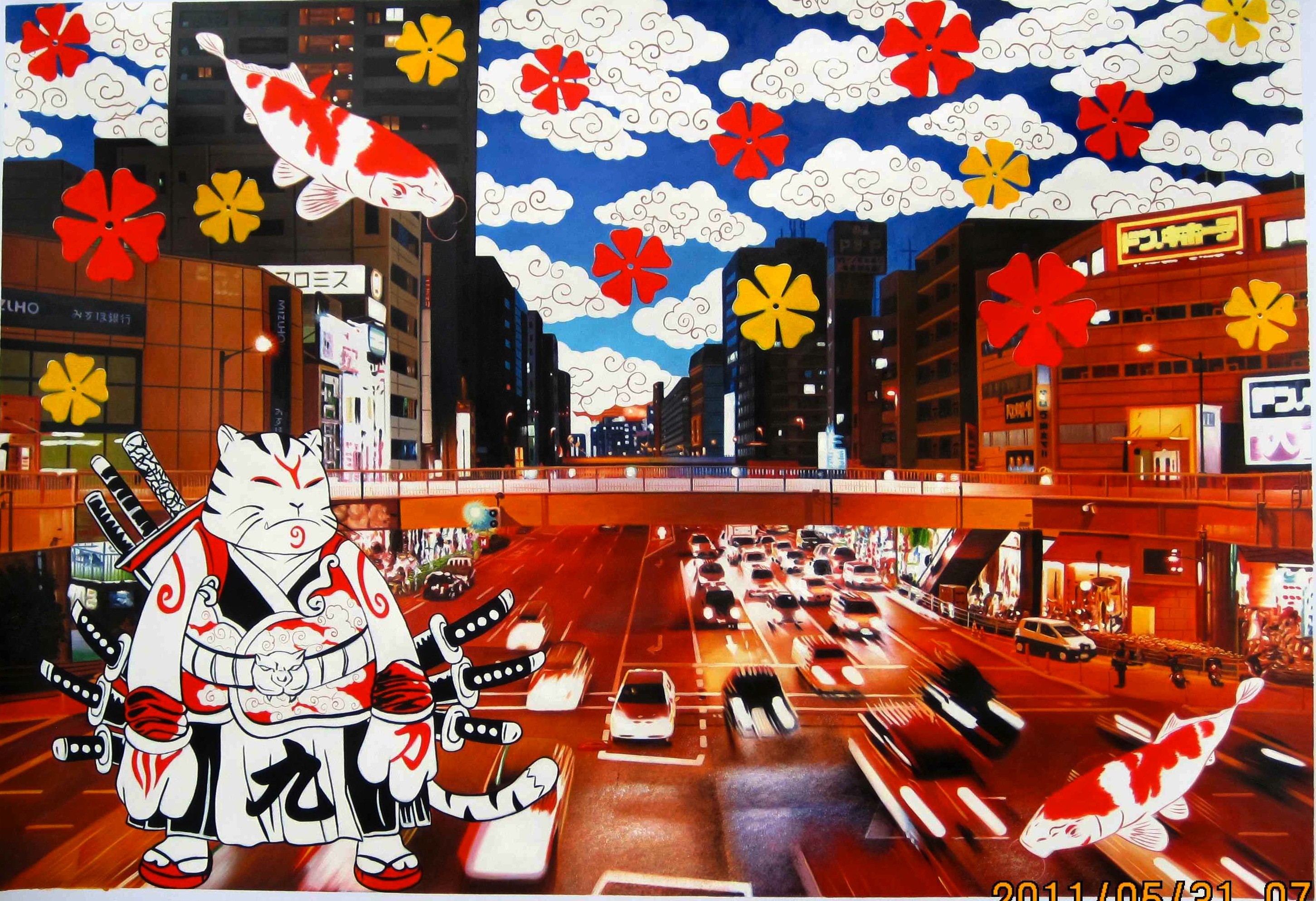 Hiro Ando, NOCTURNAL ECHOES OF SAMURAICAT : KOZOKUDORO HARMONY Hiro Ando, NOCTURNAL ECHOES OF SAMURAICAT : KOZOKUDORO HARMONY