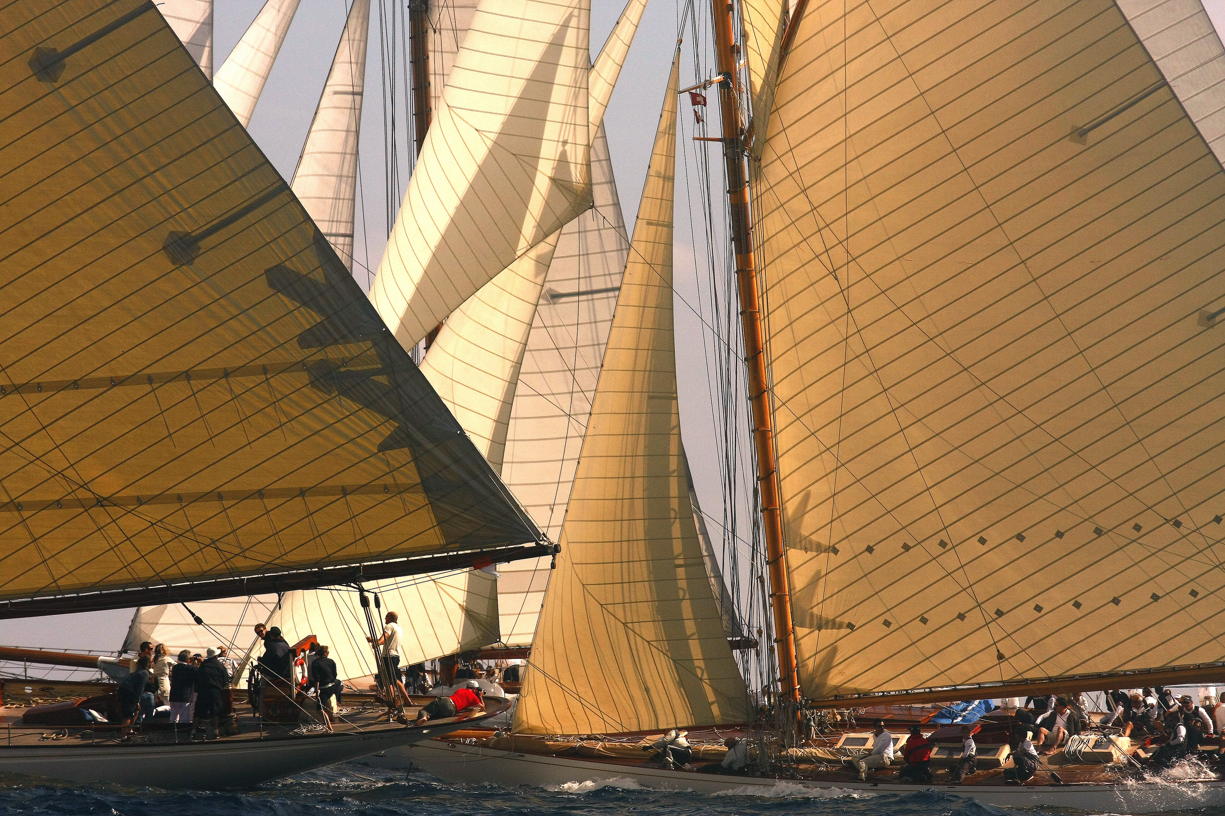 Dominique Leroy, En route vers le large. Nioulargue. Voiles Dominique Leroy, En route vers le large. Nioulargue. Voiles