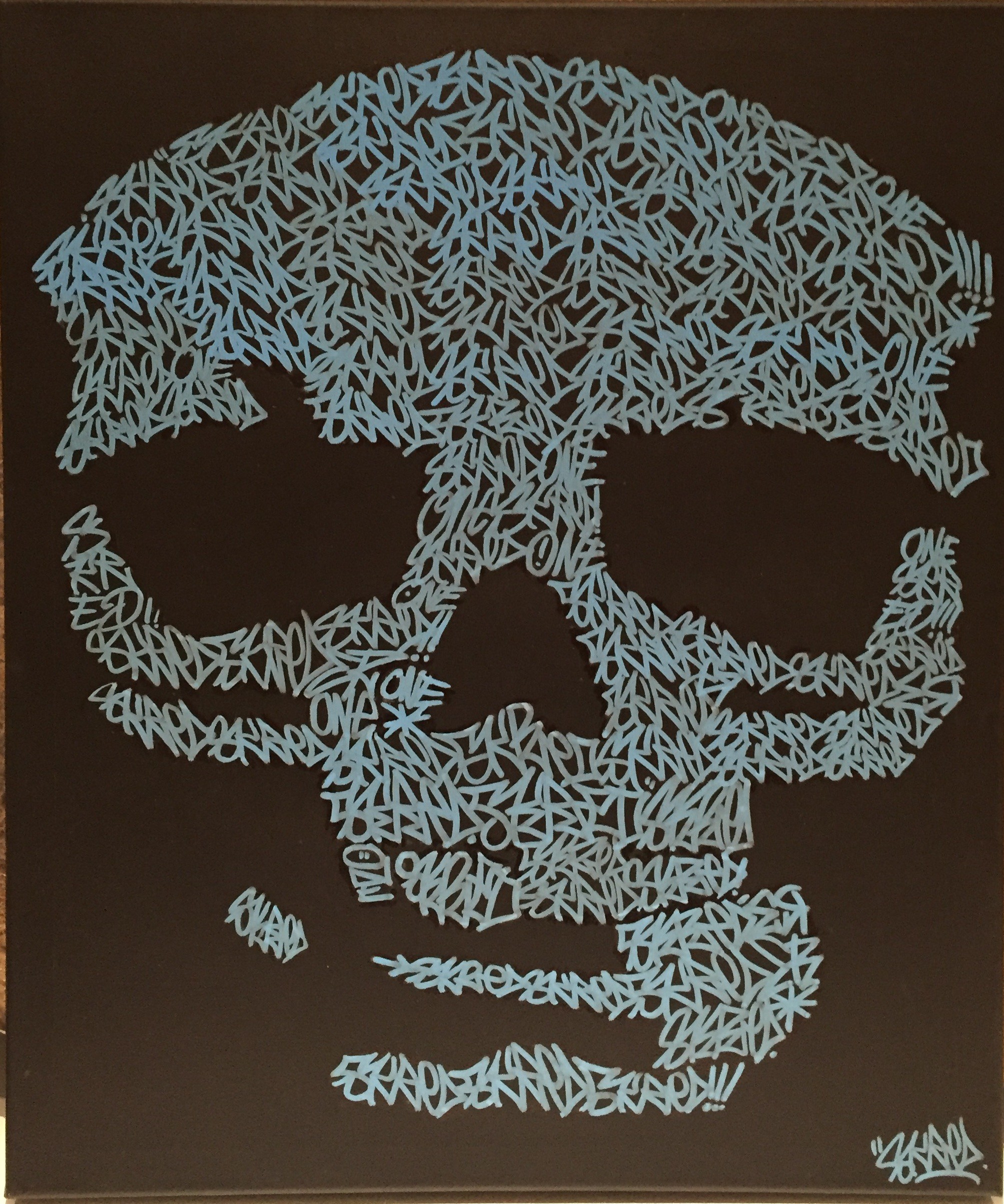 Roulland T (aka Skred), Small Skull Blaze Nine Roulland T (aka Skred), Small Skull Blaze Nine