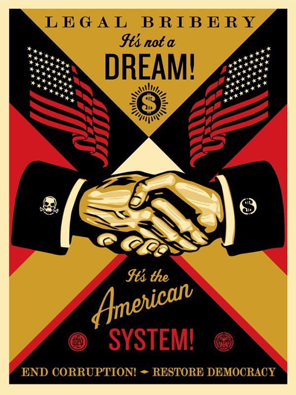 Shepard Fairey (Obey), End Corruption Shepard Fairey (Obey), End Corruption