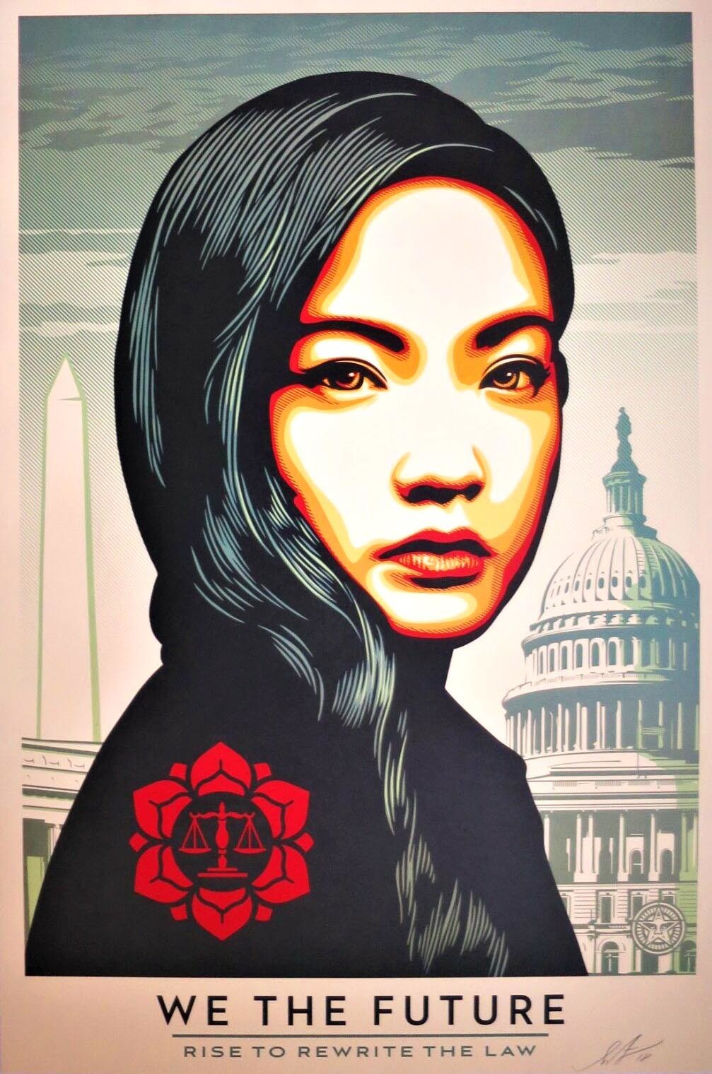 Shepard Fairey (Obey), We the Future / Rise to Rewrite the Law Shepard Fairey (Obey), We the Future / Rise to Rewrite the Law