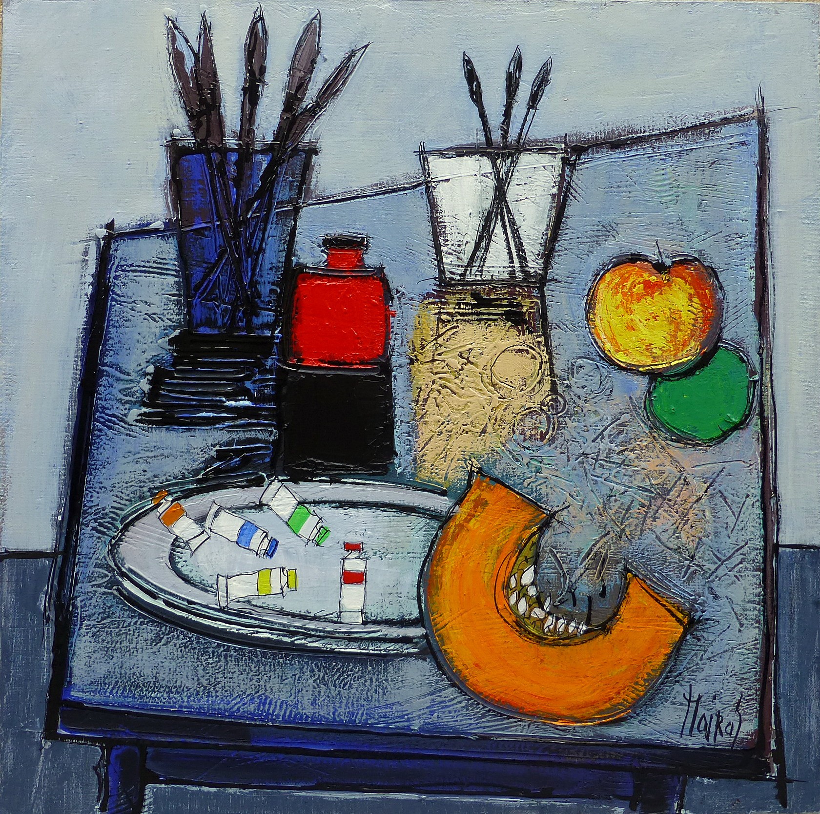 Jean Moiras, La palette Jean Moiras, La palette