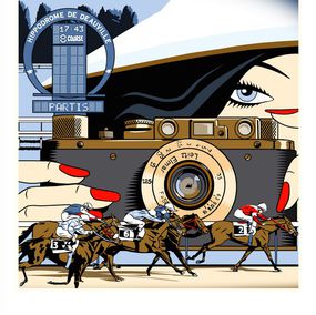 Print, Hippodrome de Deauville, Bill Butcher