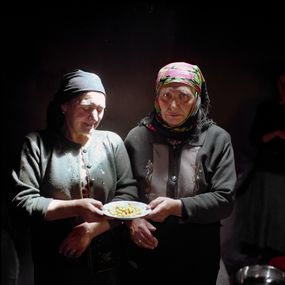 Sisters with Chickpeas, Rena Effendi