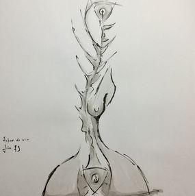 Dessin, Arbre de vie, Gino Charpentier