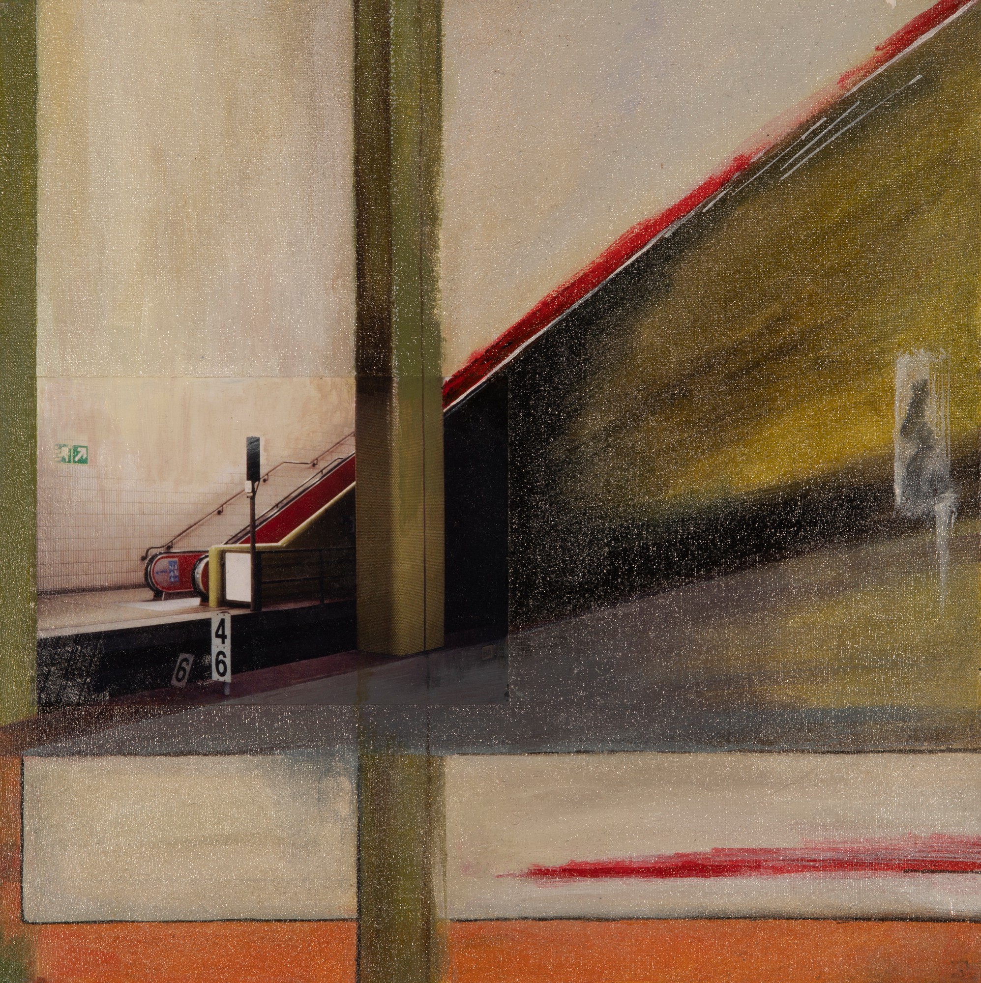 Eva Bodinet, Kolumbus 2 / Munich (Série / 4 tableaux) Eva Bodinet, Kolumbus 2 / Munich (Série / 4 tableaux)