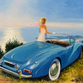 Grace cabriolet bleu