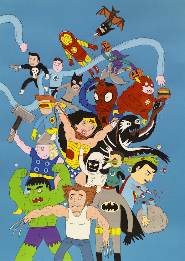 Laurina Paperina, Spamming Superheroes Laurina Paperina, Spamming Superheroes