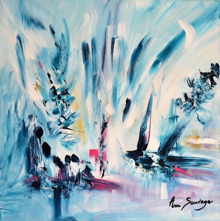 Un Moment Paisible By Ame Sauvage 19 Painting Artsper 4757