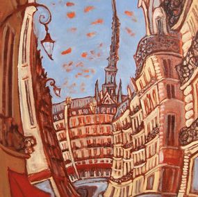 Gemälde, Notre Dame, Linda McCluskey