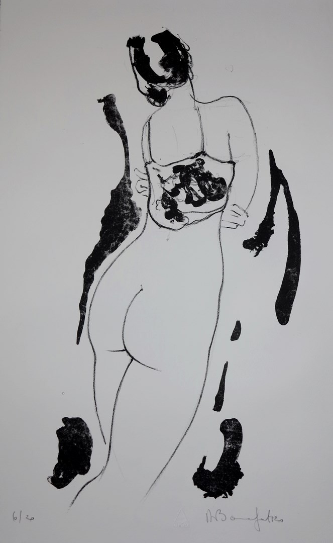Alain Bonnefoit, La fille aux bras croisés / The Girl with arms crossed Alain Bonnefoit, La fille aux bras croisés / The Girl with arms crossed
