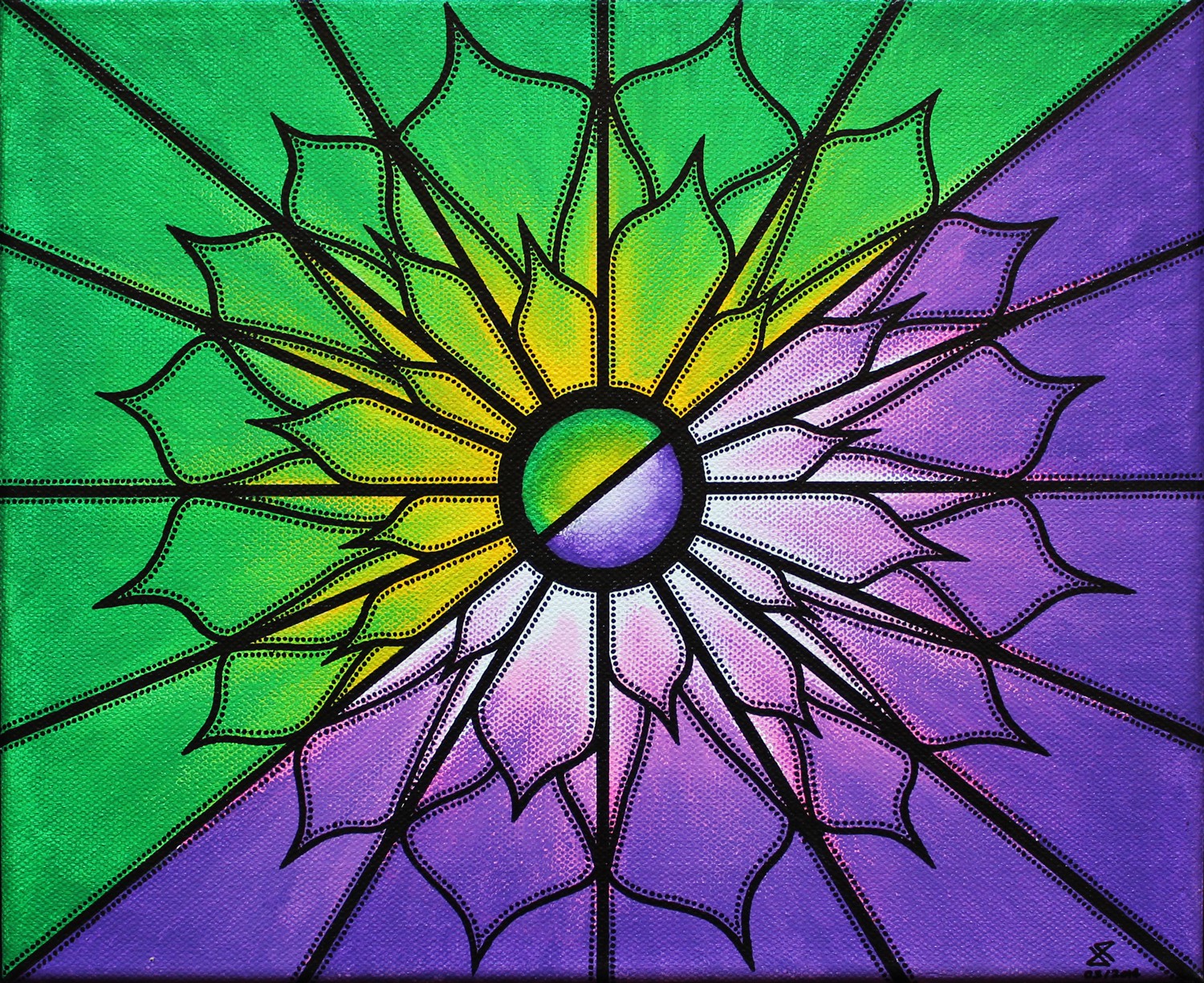 Jonathan Pradillon, Violet & vert Jonathan Pradillon, Violet & vert