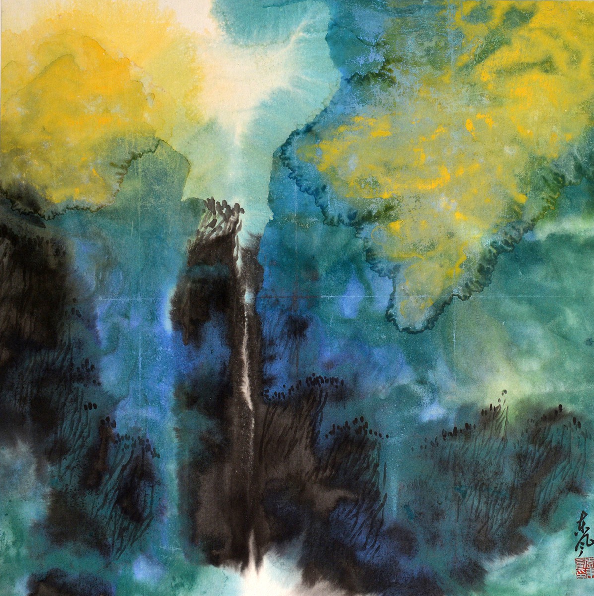 Li Dongfeng, Landscape sketch 70 Li Dongfeng, Landscape sketch 70