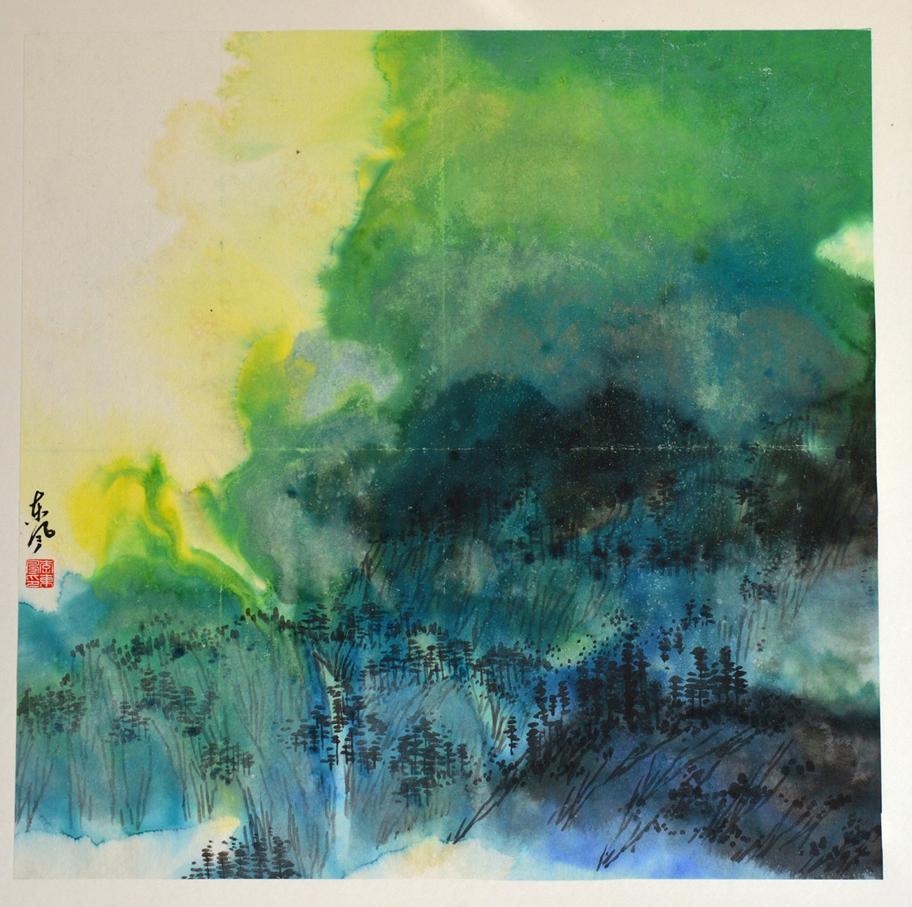 Li Dongfeng, Landscape sketch 72 Li Dongfeng, Landscape sketch 72